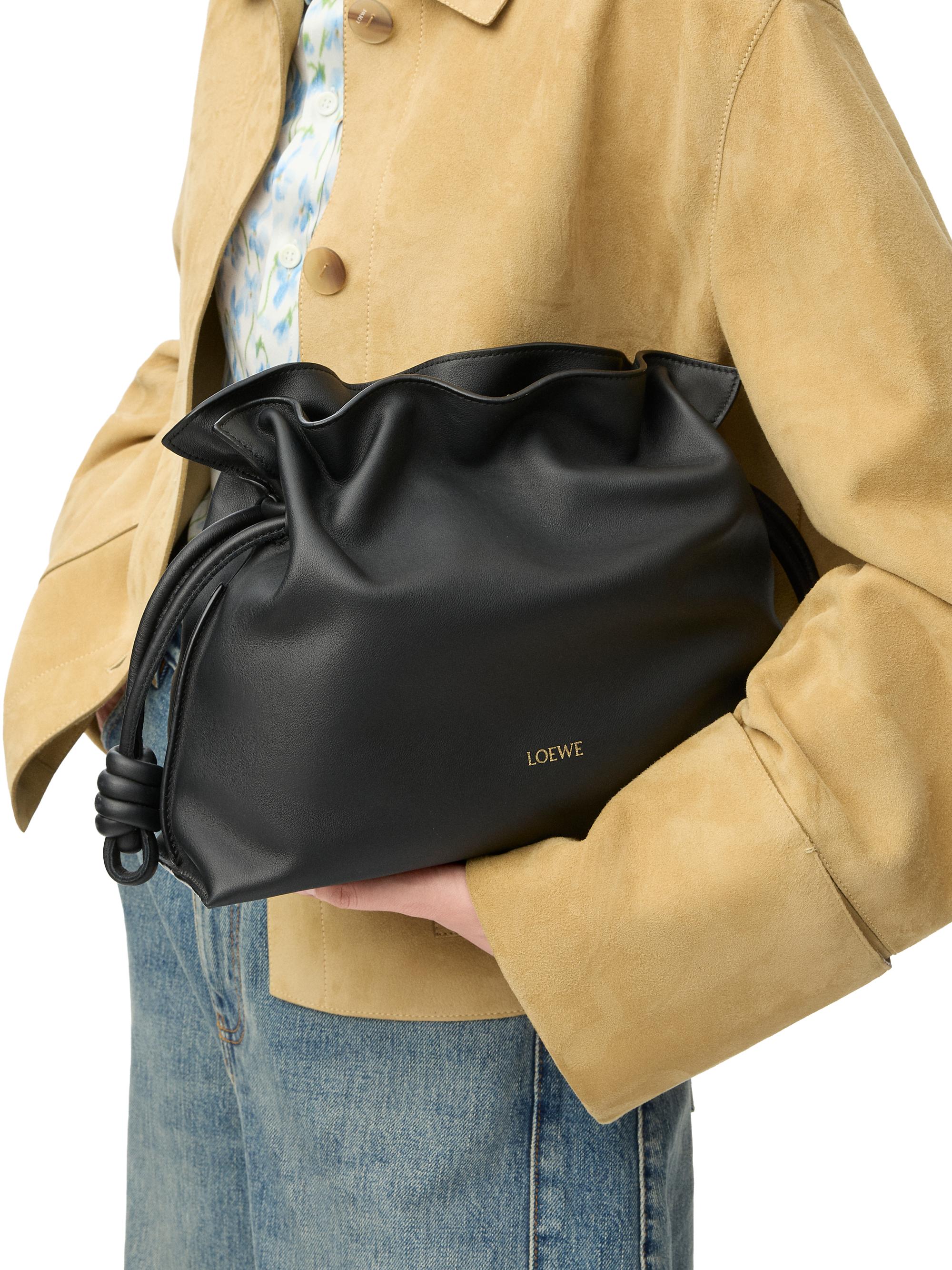 LOEWE Flamenco Medium Leather Clutch | Saks Fifth Avenue