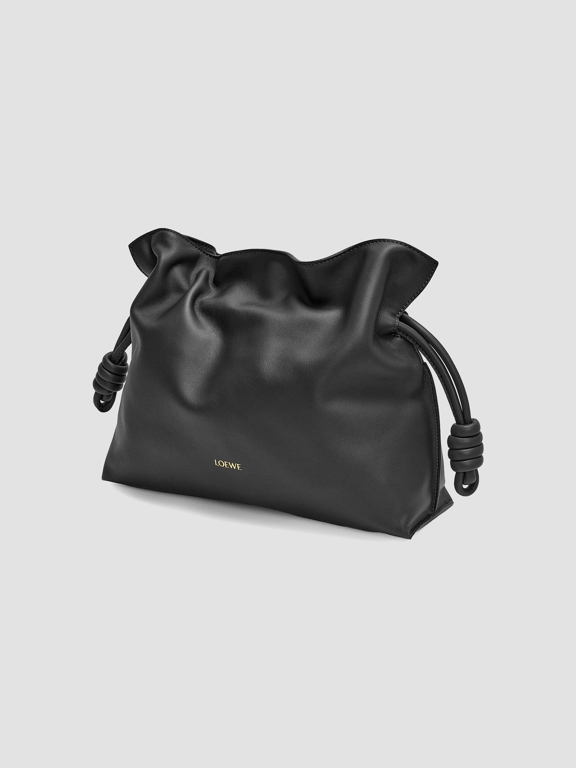 LOEWE Flamenco Medium Leather Clutch | Saks Fifth Avenue