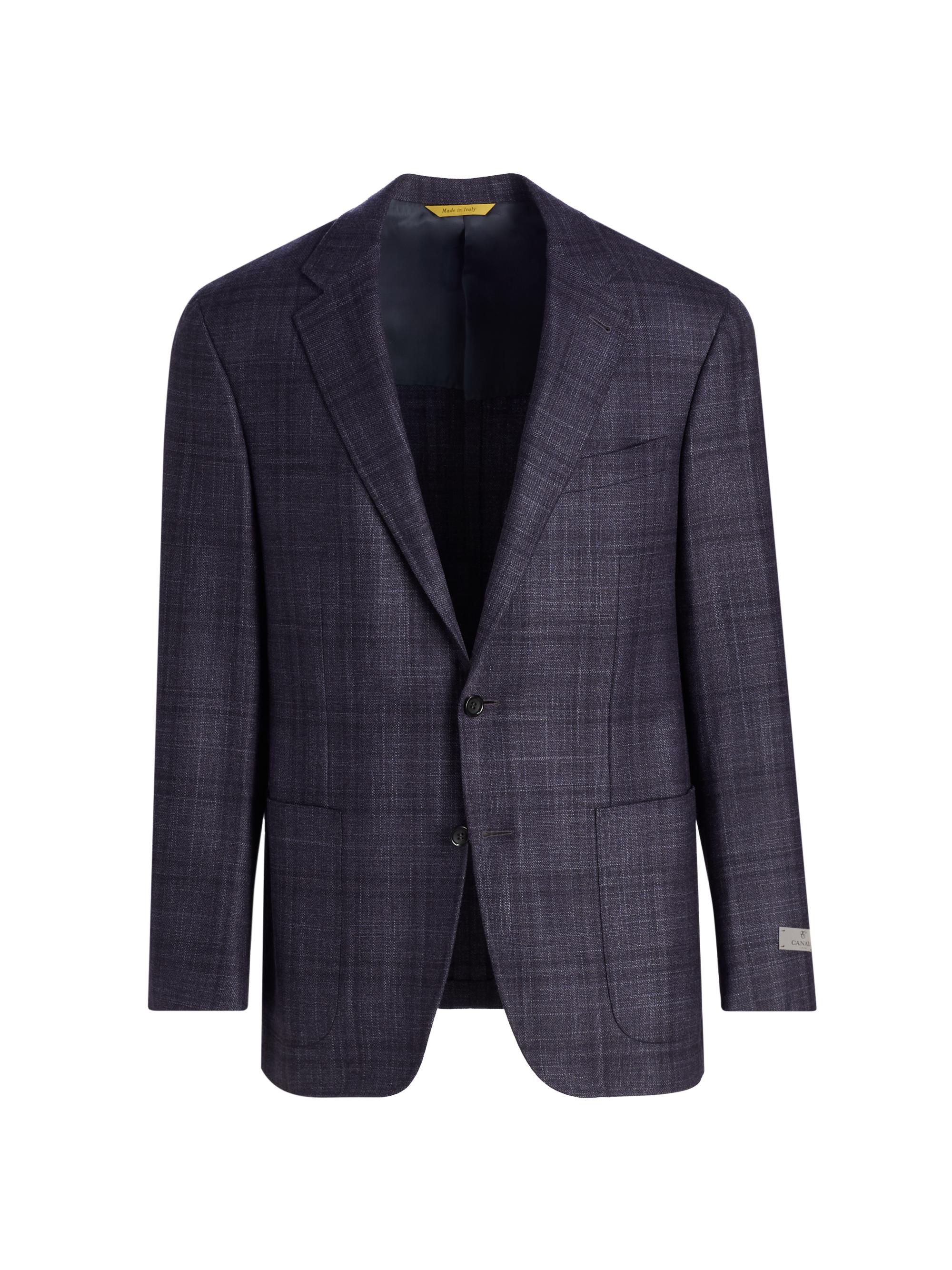 Emporio Armani Checked Single-Breasted Blazer | Saks Fifth Avenue