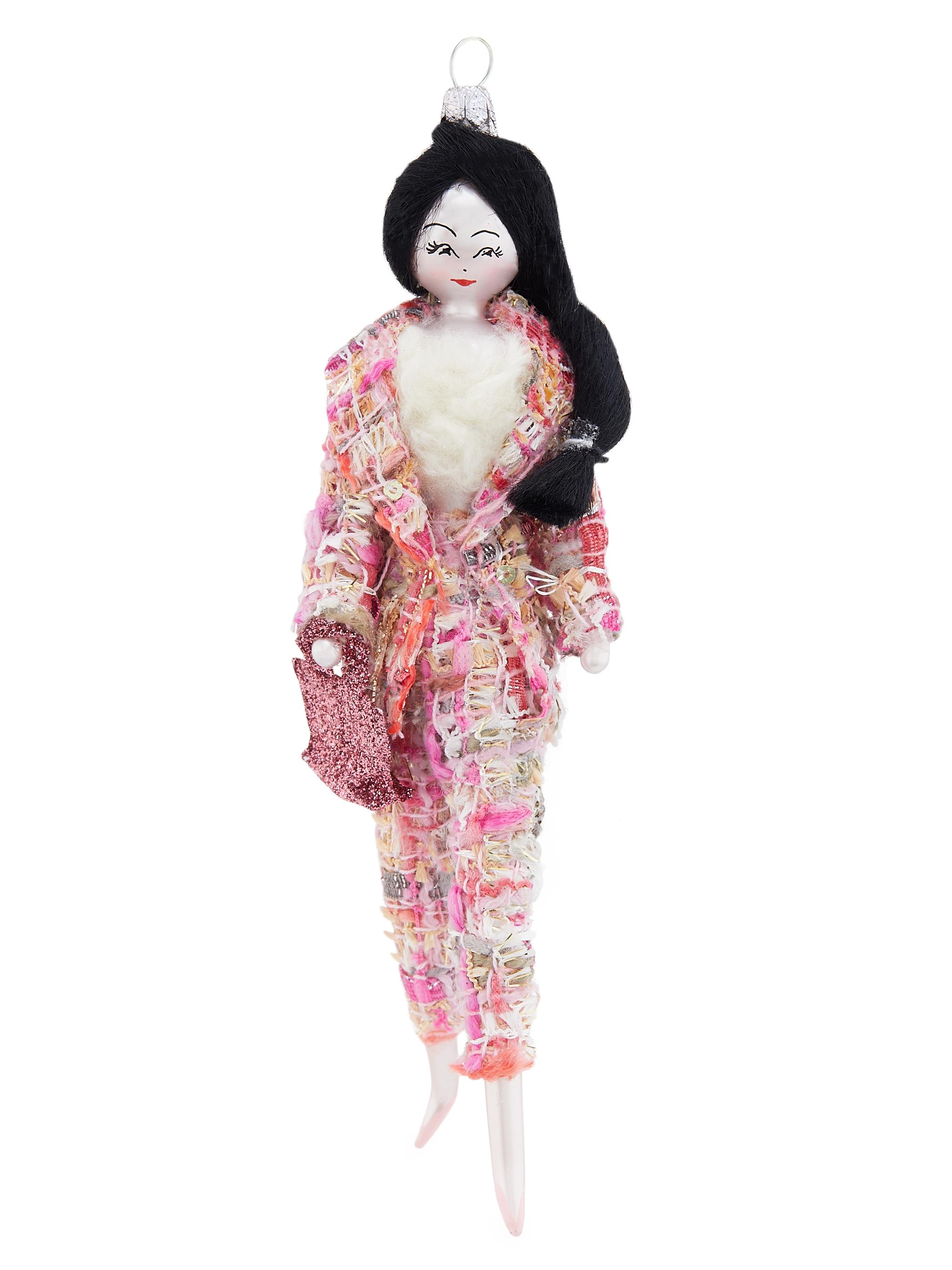 De Carlini Soffieria  Lady In CHANEL Suit Ornament