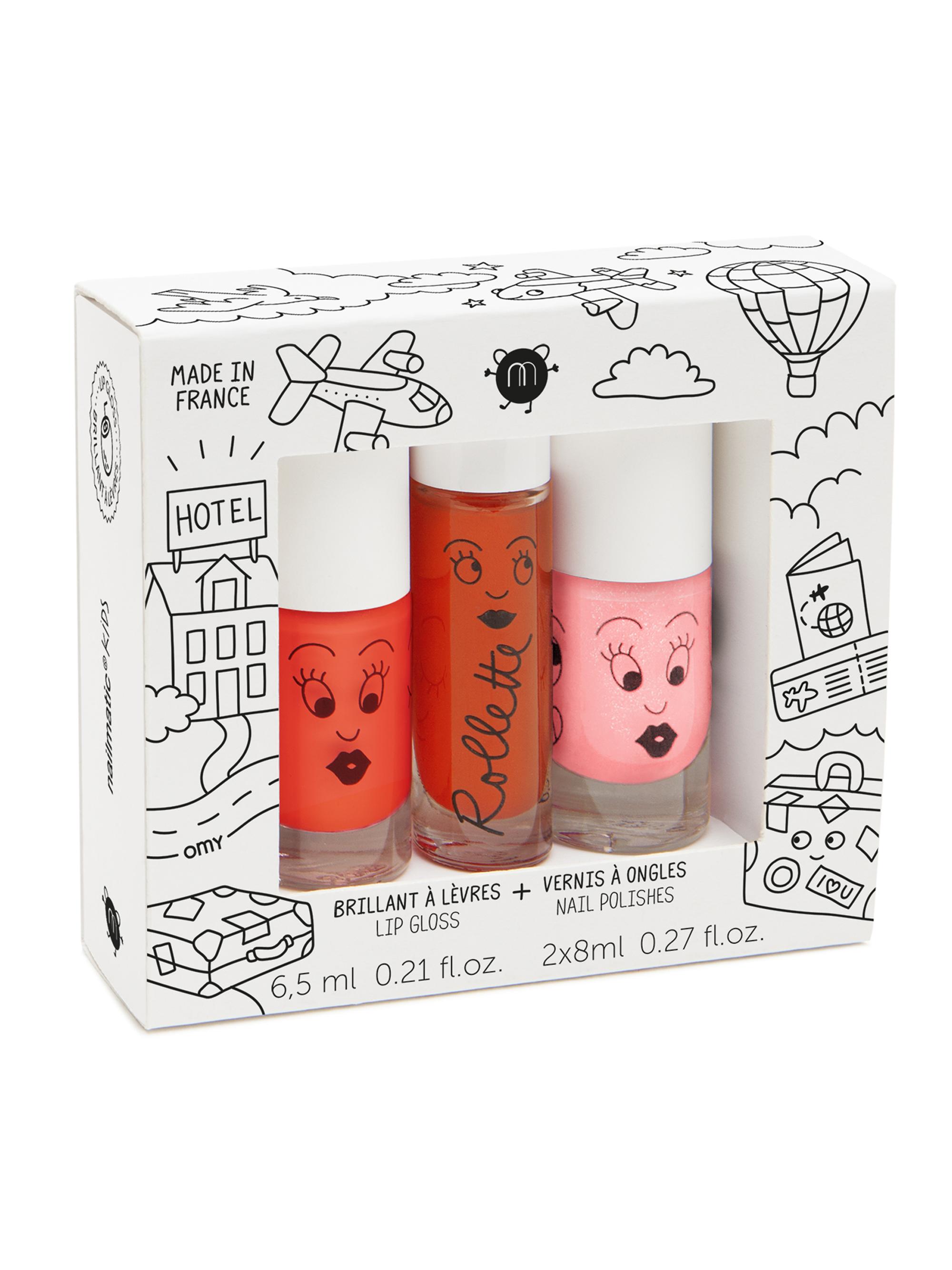 Nailmatic Hotel 3-Piece Nail Polish & Rollette Set