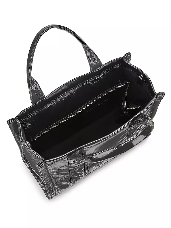 Shop Marc Jacobs The Shiny Crinkle Medium Tote