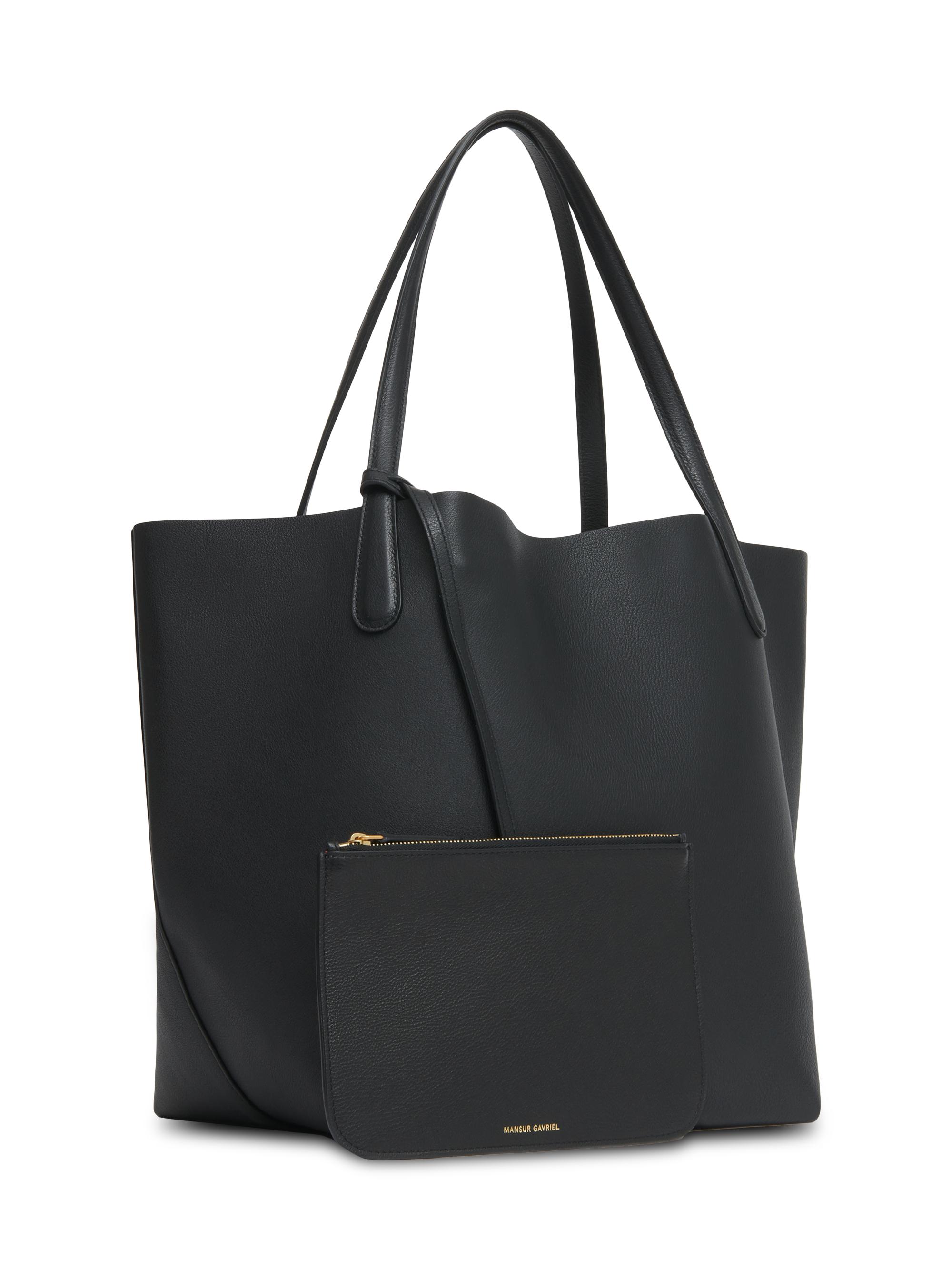 Mansur Gavriel Women's Everyday Soft Leather Tote - Black