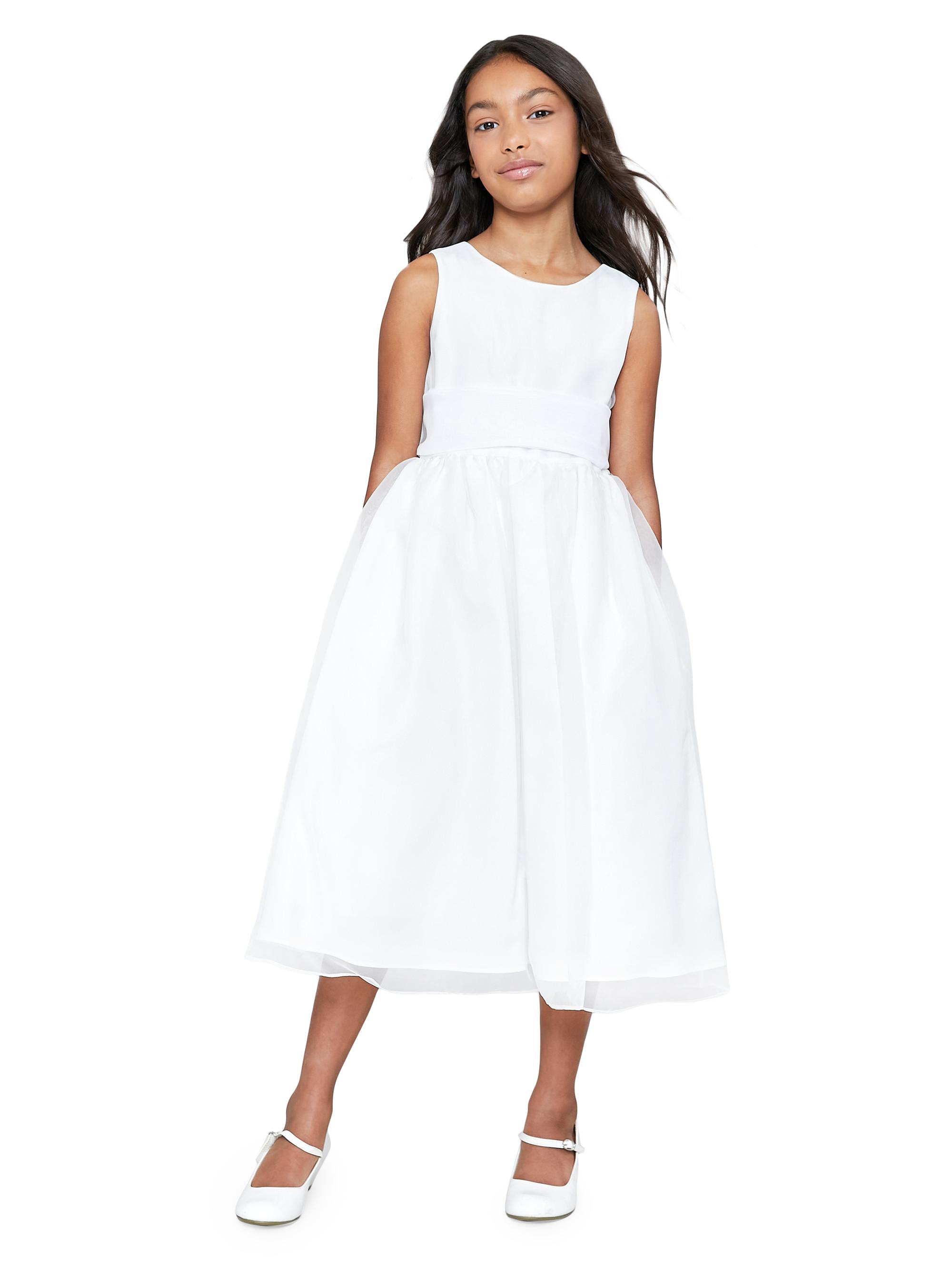 us angels the organza tank dress Us Angels Little Girl's & Girl's The Organza Sleeveless Dress