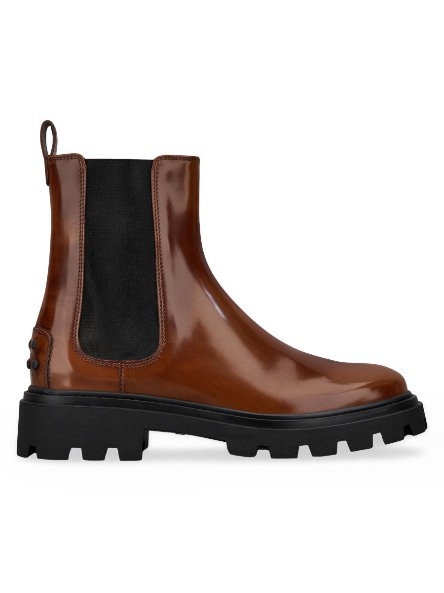 シューズ・サンダルその他 TOD'S 'Gomma Pesante 08j' ankle boots Tod's Goma Pesante Leather Chelsea Boots | Saks Fifth Avenue