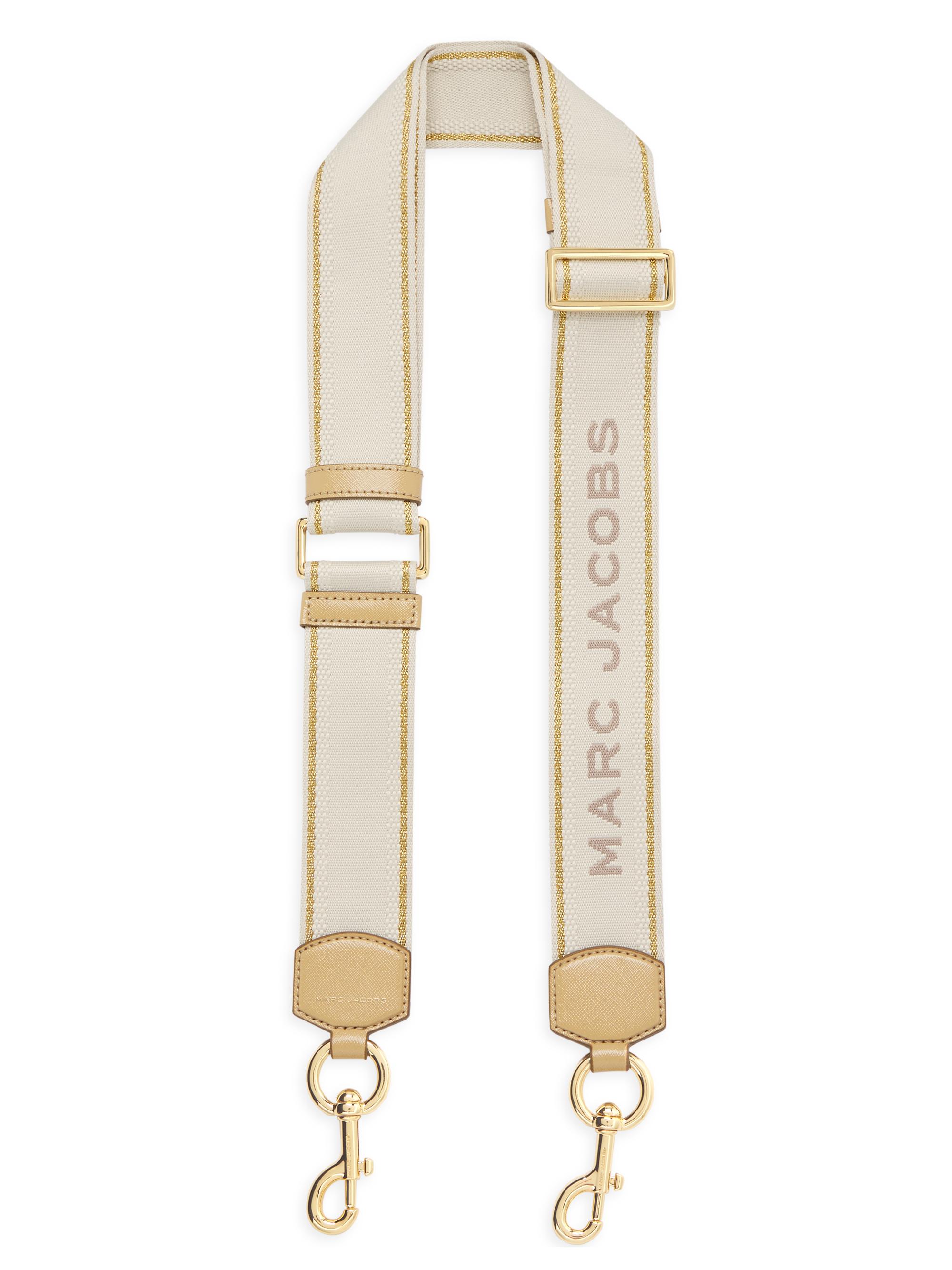 Marc Jacobs Women's The New Logo Bag Strap - Natural