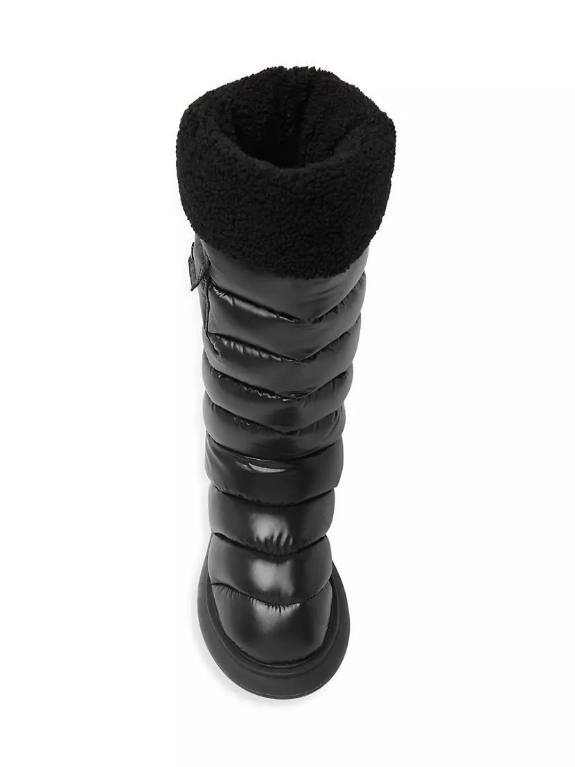 Shop Moncler Gaia Pocket Faux Fur-Trim Snow Boots | Saks Fifth Avenue