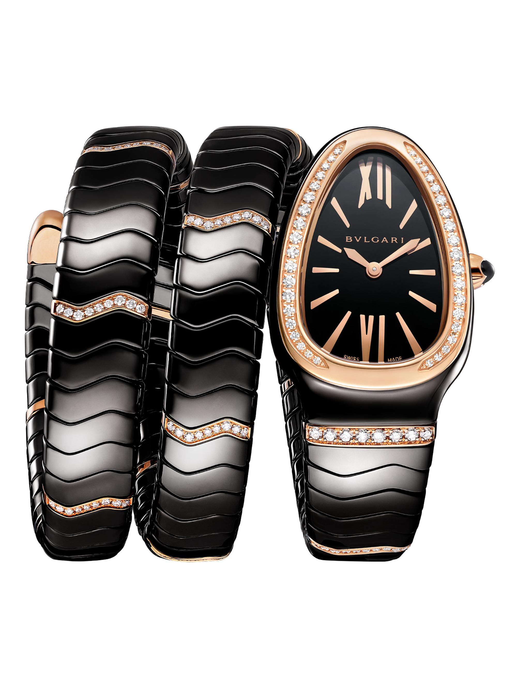 BVLGARI　SERPENTI COLLECTION BVLGARI Serpenti Limited Edition Rose Gold, Stainless Steel