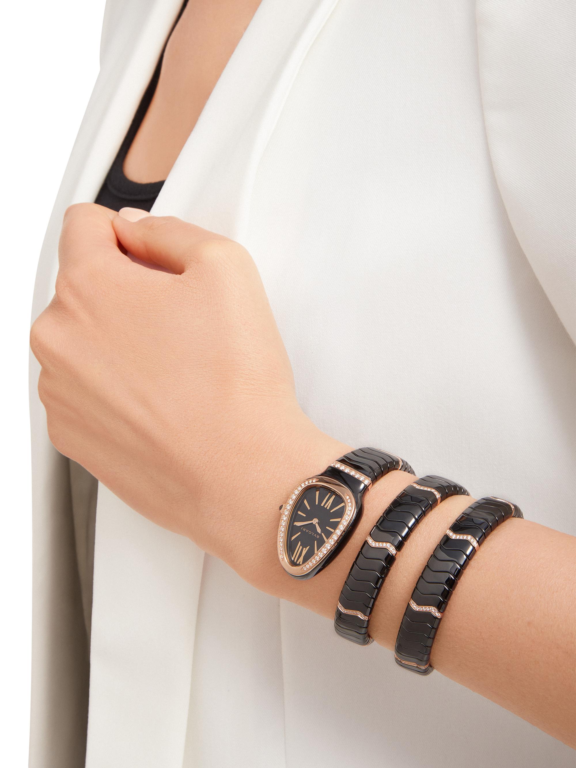 BVLGARI Serpenti Limited Edition Rose Gold, Stainless Steel