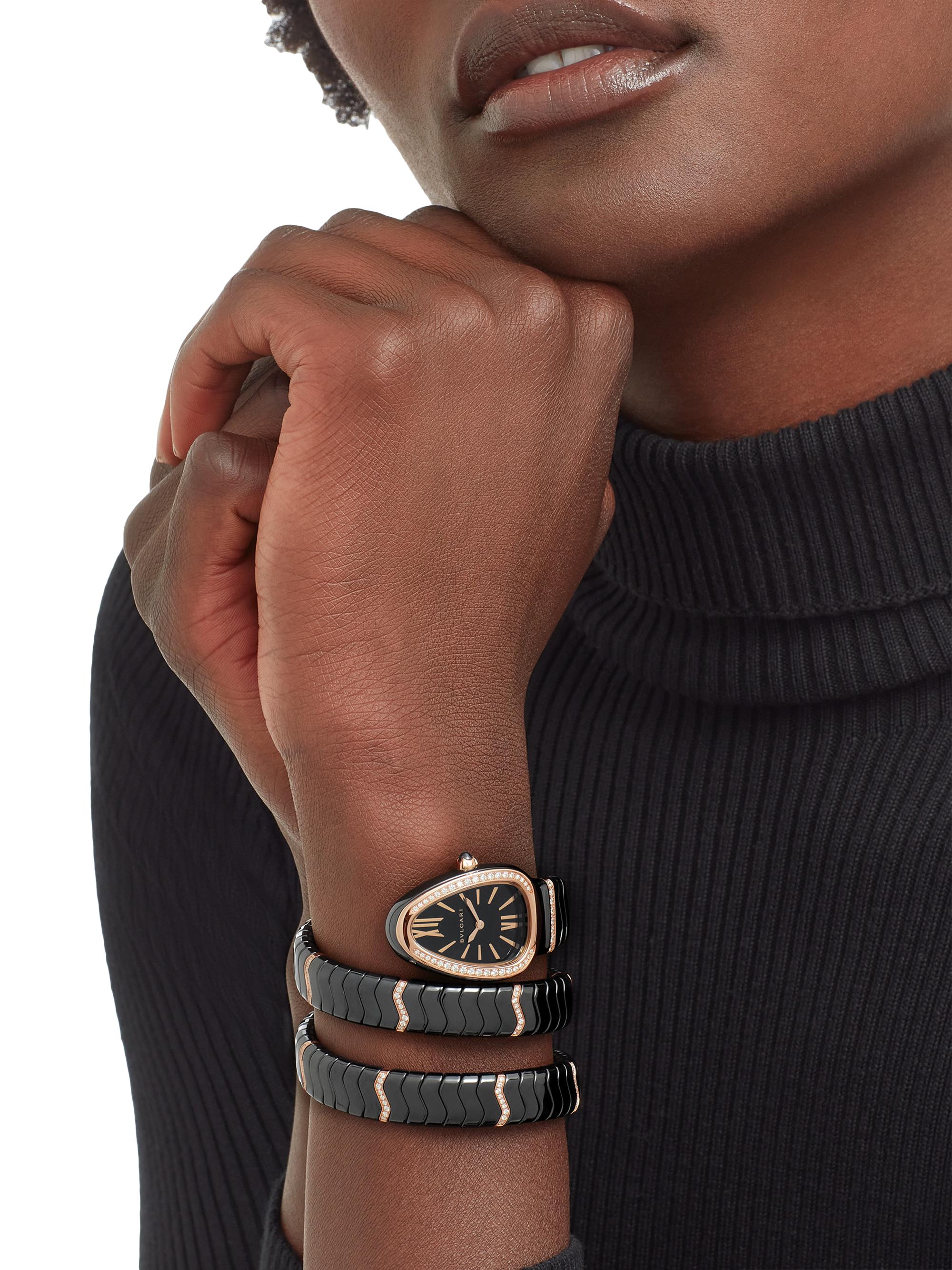 BVLGARI Serpenti Limited Edition Rose Gold, Stainless Steel