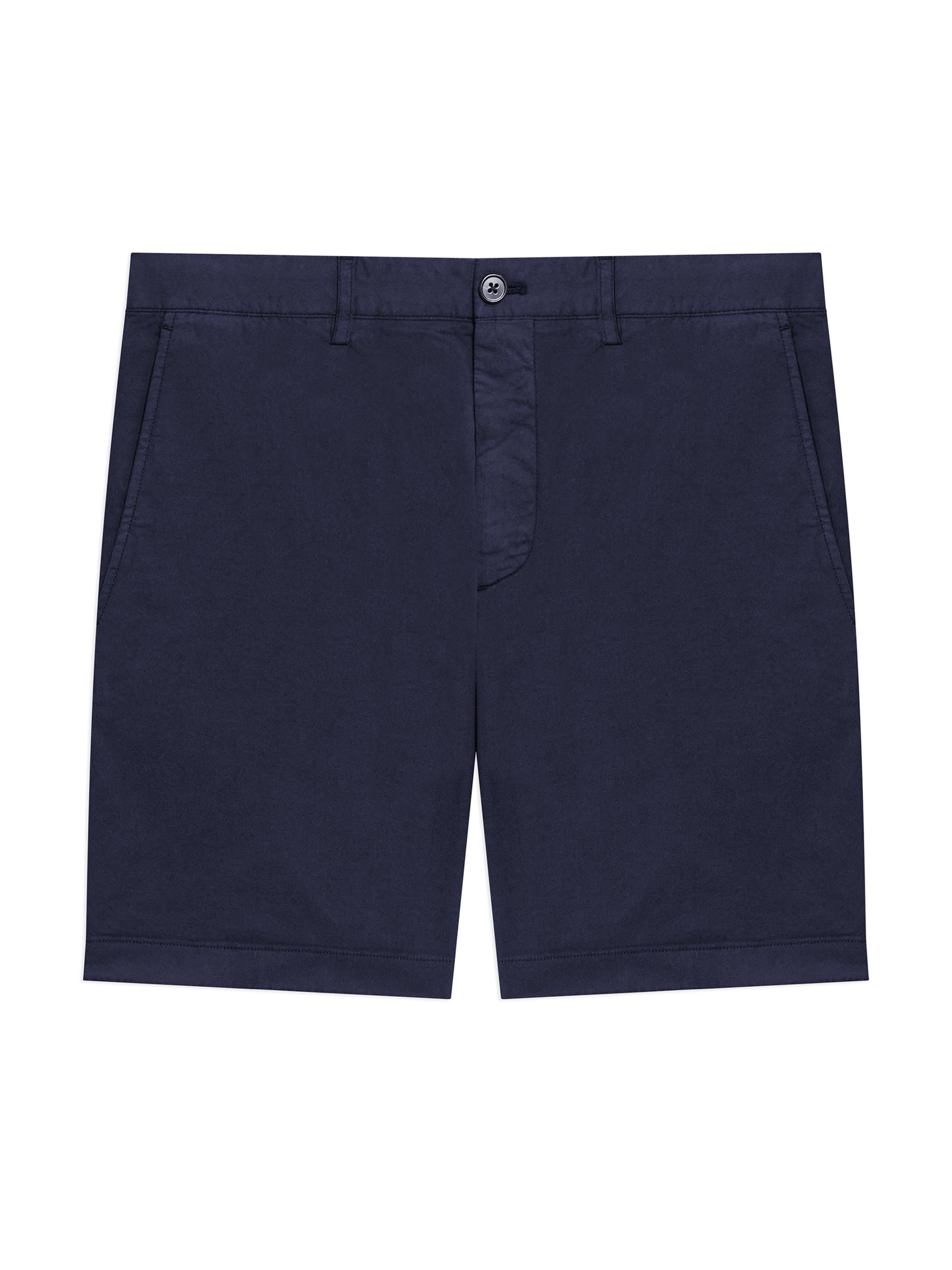 Theory Men's Zaine Cotton Shorts - Baltic