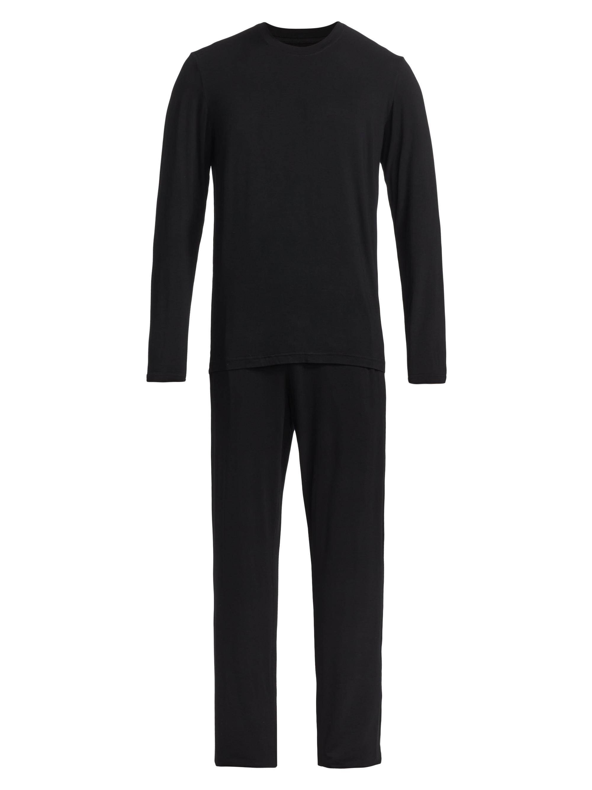 Saks Fifth Avenue Men's COLLECTION Long-Sleeve Sleep Set - Moonless Night
