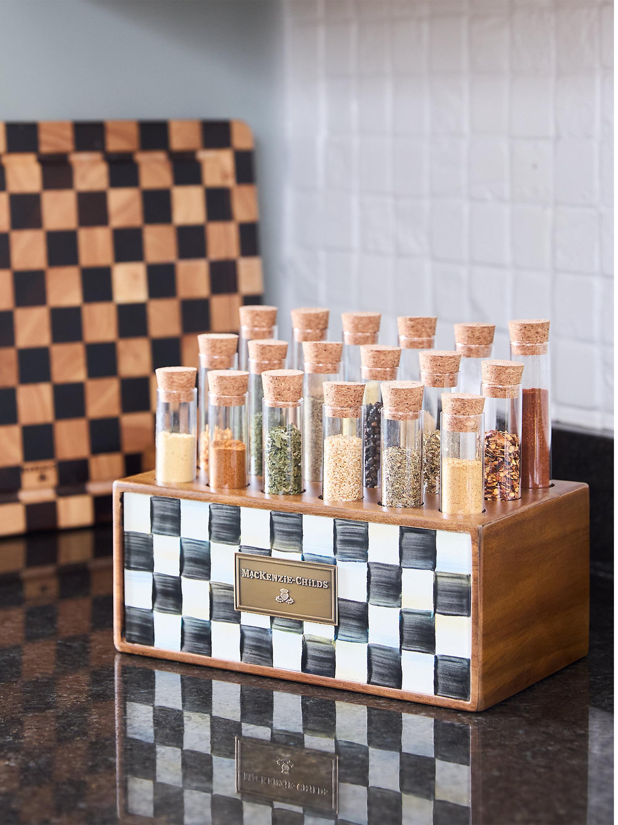 MacKenzie-Childs Courtly Check Spice Rack | Saks Fifth Avenue