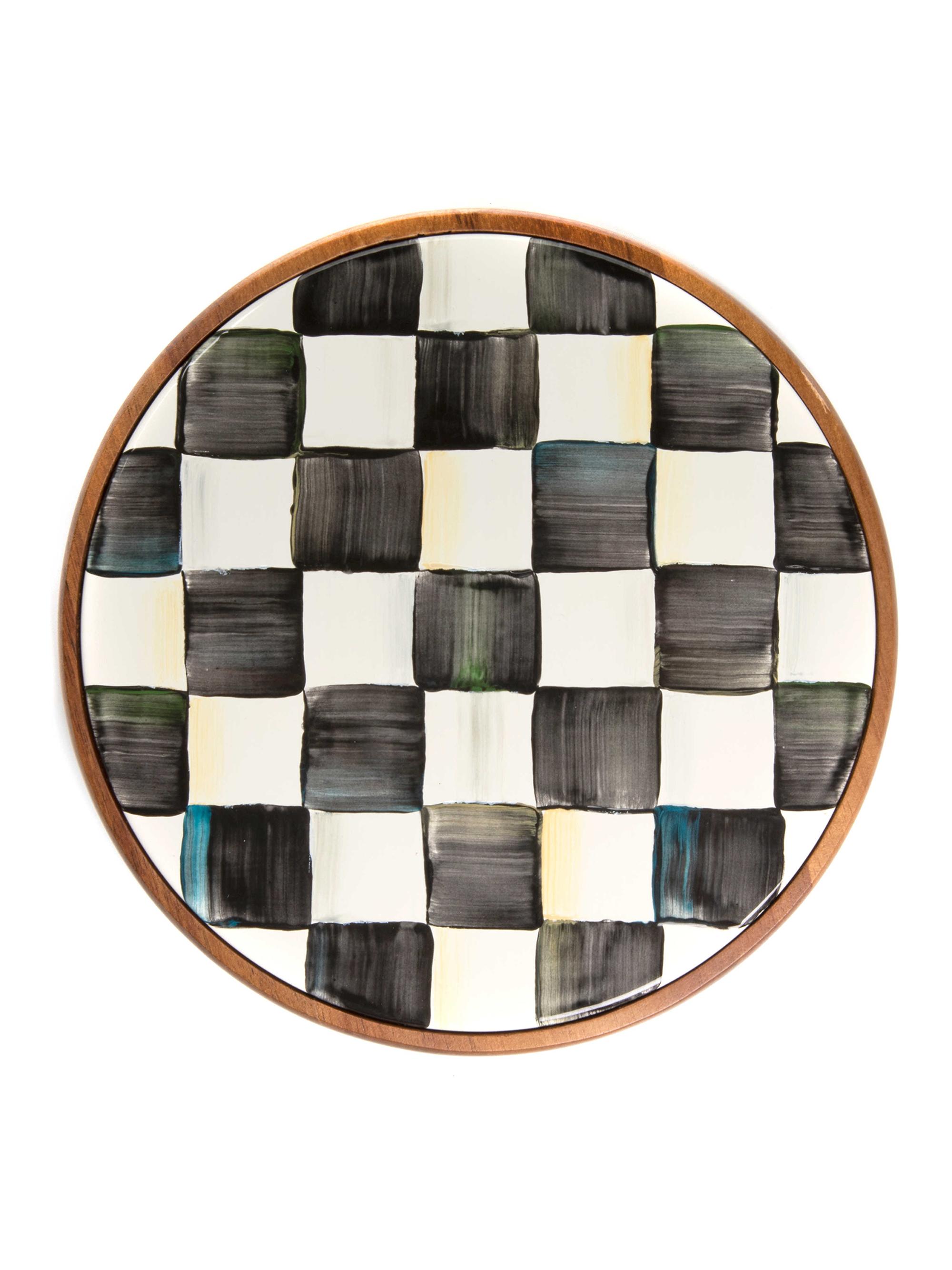 MacKenzie-Childs Courtly Check Enamel Trivet