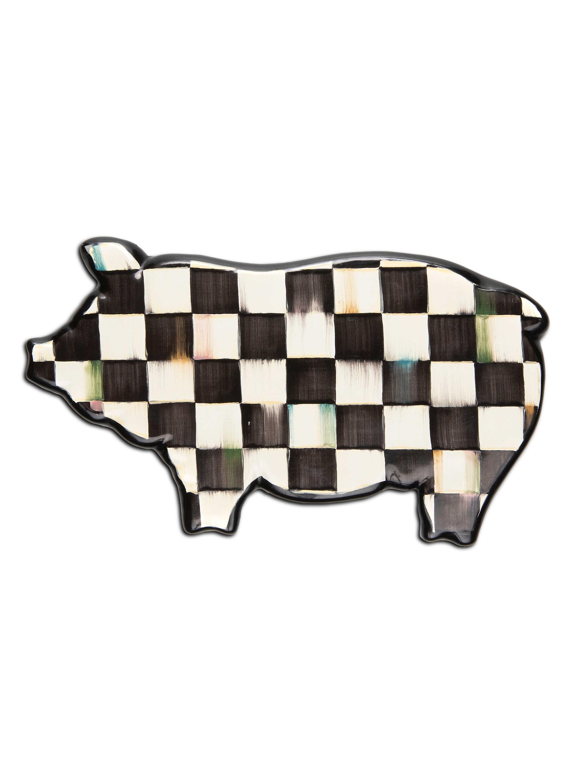 Courtly Check Pig Trivet