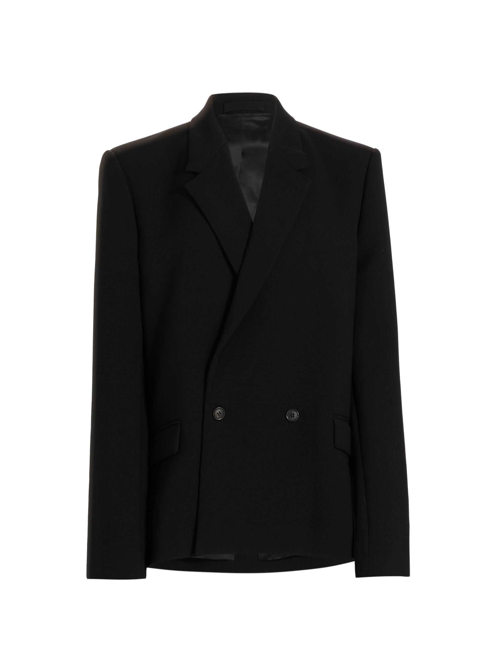 WARDROBE.NYC Women's Hailey Bieber Double-Breasted Blazer - Black