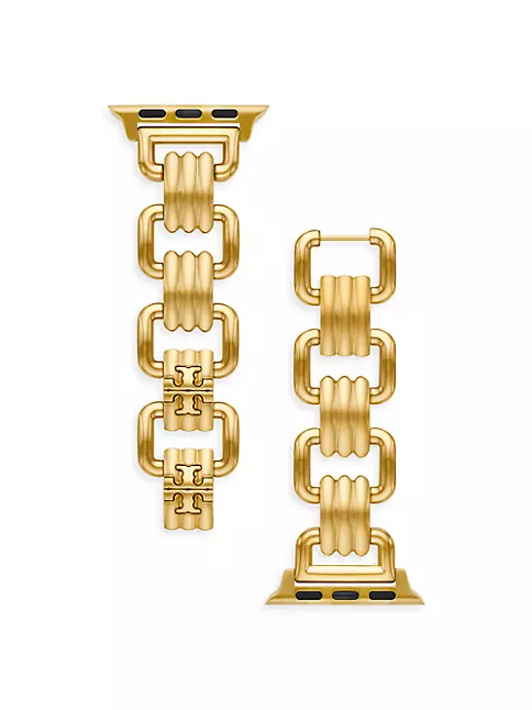 Chain Belt Womens Brushed Gold Lightweight Metal Link Circles Monogram 36  in