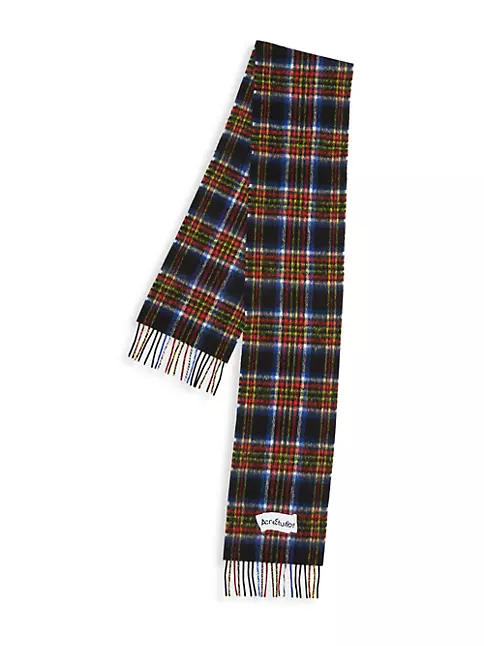 ACNE STUDIOS Fringed Wool Scarf for Men