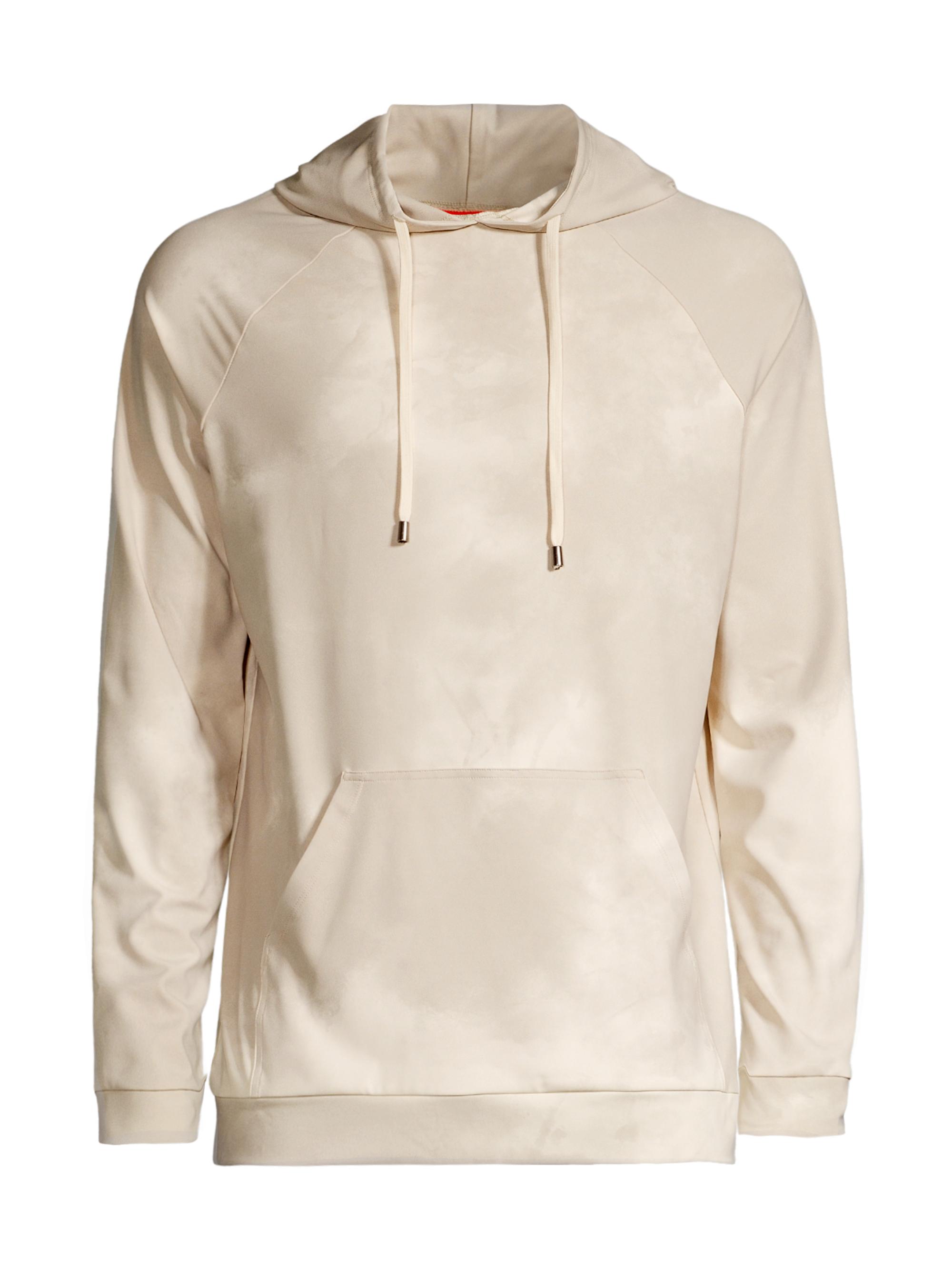 Redvanly Men's Hicks Hoodie Sweatshirt - Macadamia