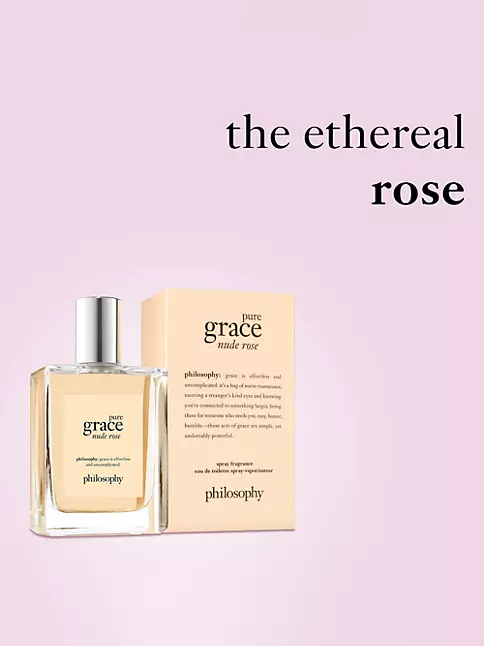 Philosophy Pure Grace Nude Rose 4 oz Eau de Parfum Spray for Women