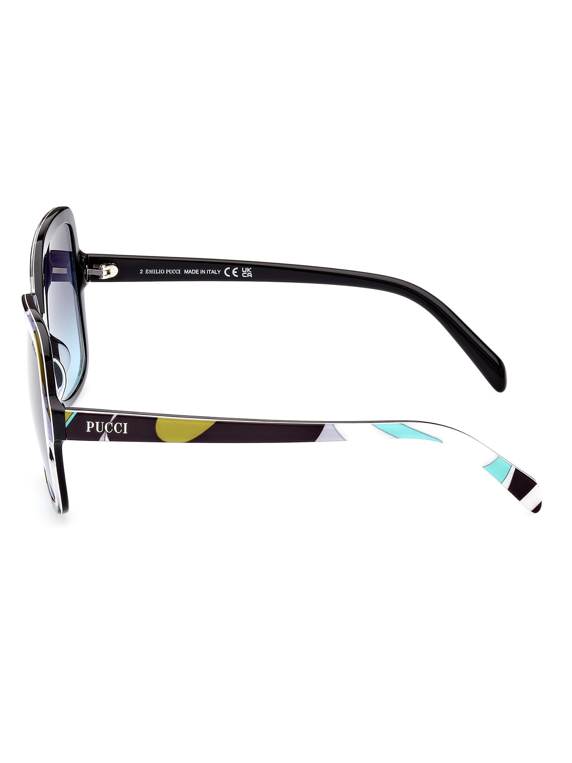 Pucci sunglasses New size 60mm MSRP $375 Pucci 60MM Butterfly Sunglasses | Saks Fifth Avenue main image 4