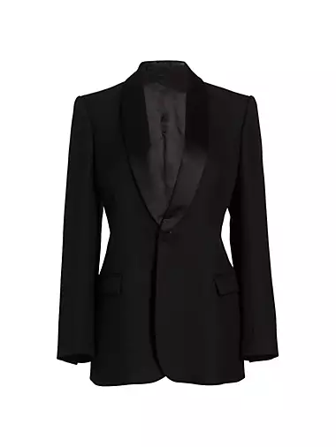 Tuxedo Blazer - WARDROBE.NYC, Luxury Designer Fashion