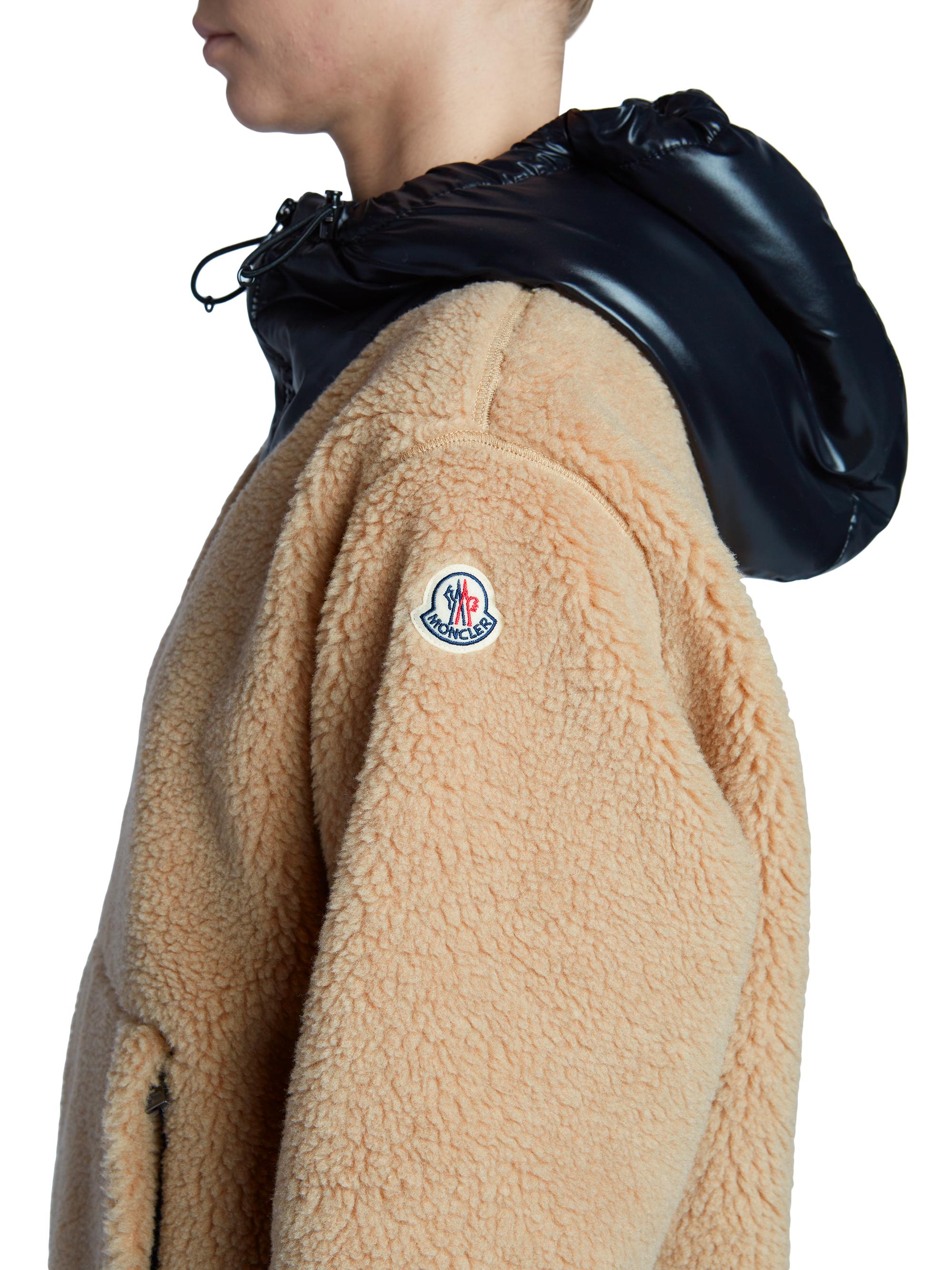 Moncler Mainline Fleece Quarter-Zip Sweater | Saks Fifth Avenue