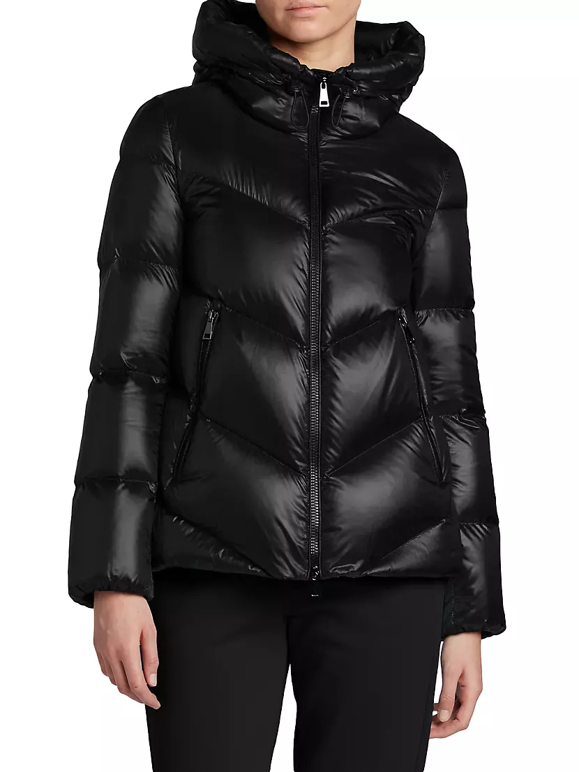 Moncler Daval Hooded Down Jacket