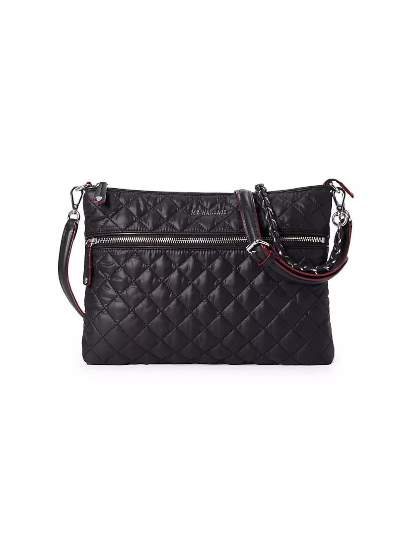Shop MZ Wallace Crosby Quilted Nylon Crossbody Bag