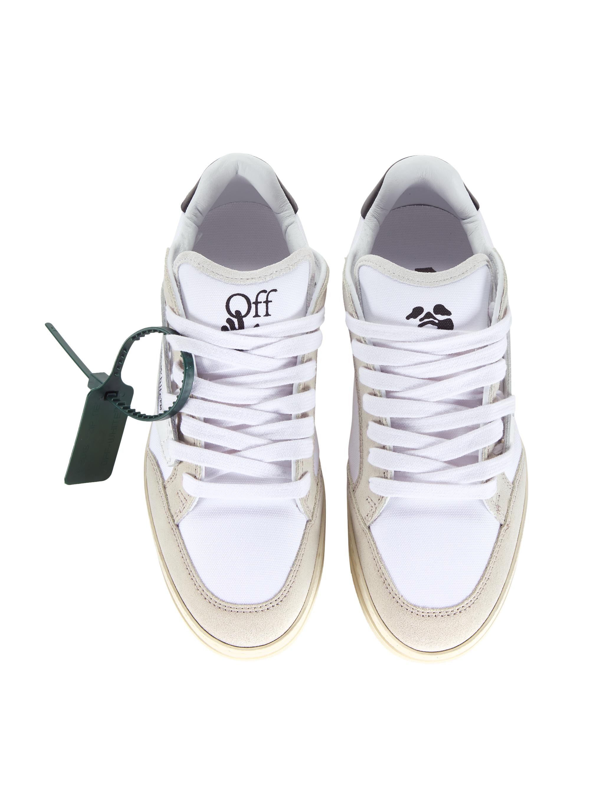 Off-White Women's 5.0 Canvas & Suede Low-Top Sneakers | Saks Fifth