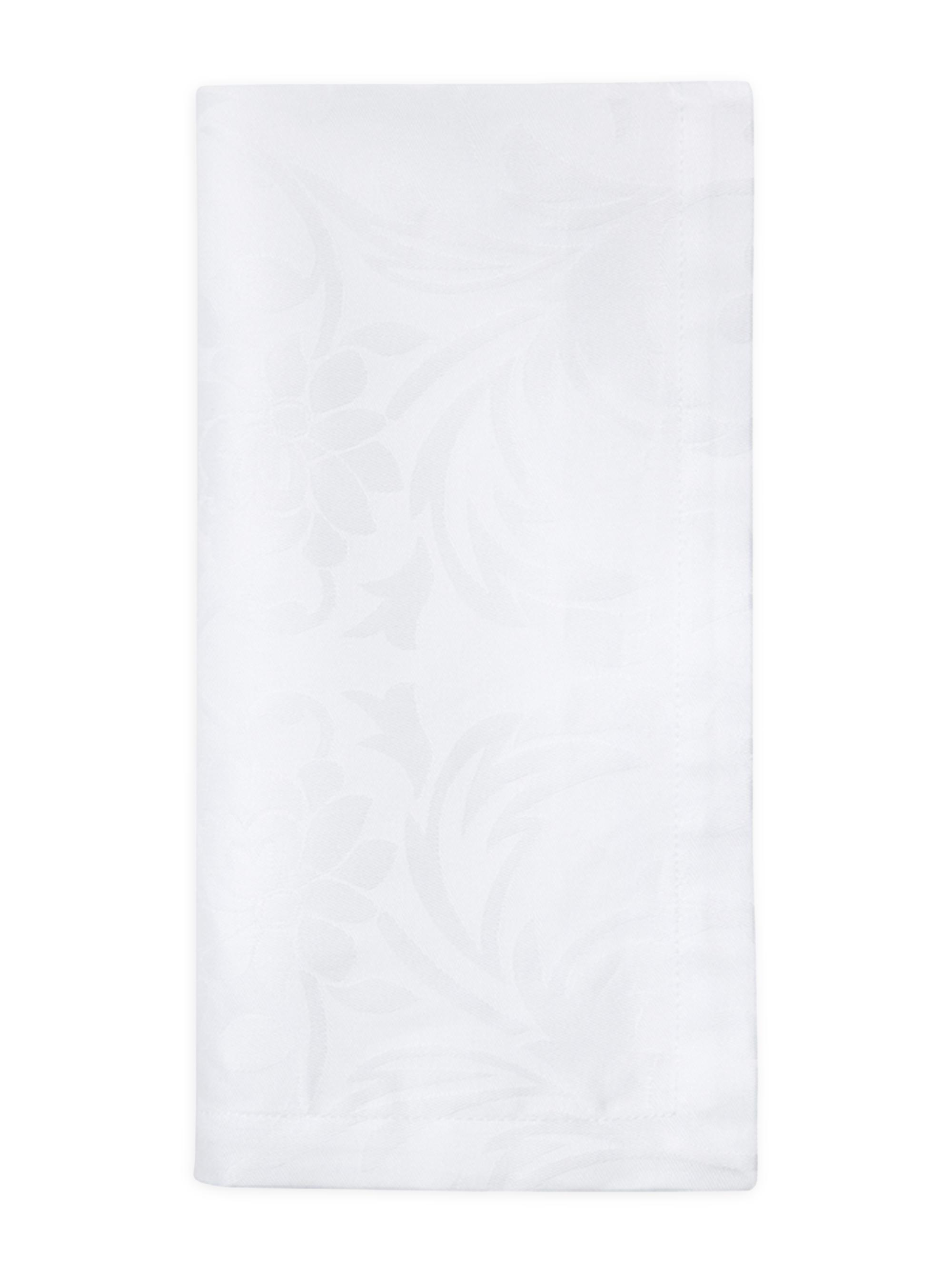 Sferra Itria 4-Piece Dinner Napkin Set - White