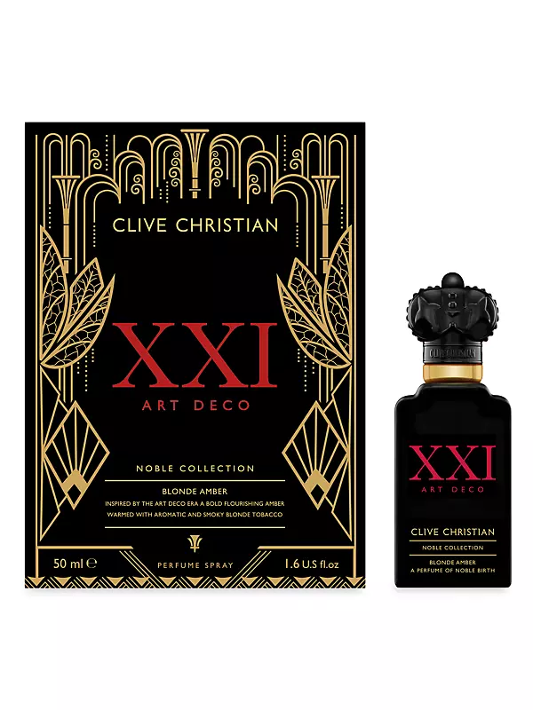 Noble Collection XXI Art Deco Blonde Amber Perfume