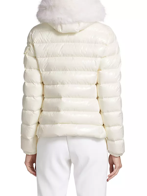 Shop Moncler Badyf Down Faux Fur-Trim Jacket | Saks Fifth Avenue