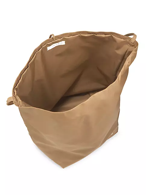 Park Large Nylon Tote Bag in Brown - The Row