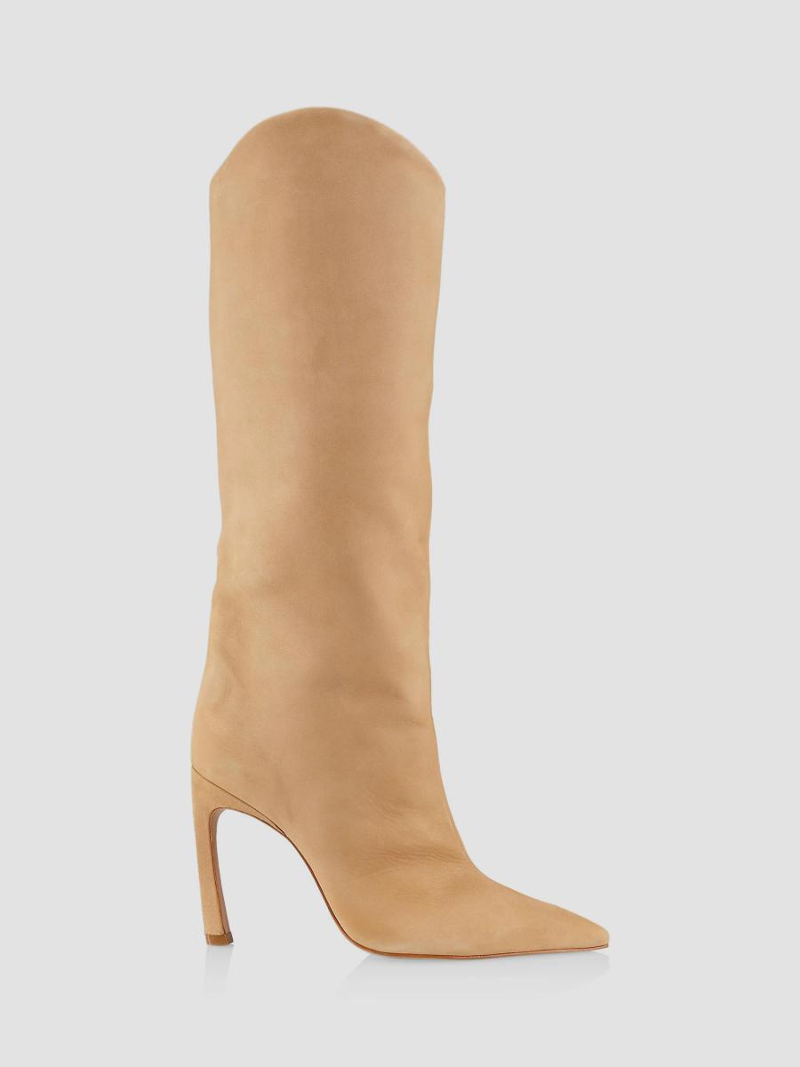 Schutz Maryana Nubuck Knee-High Boots | Saks Fifth Avenue display picture 1