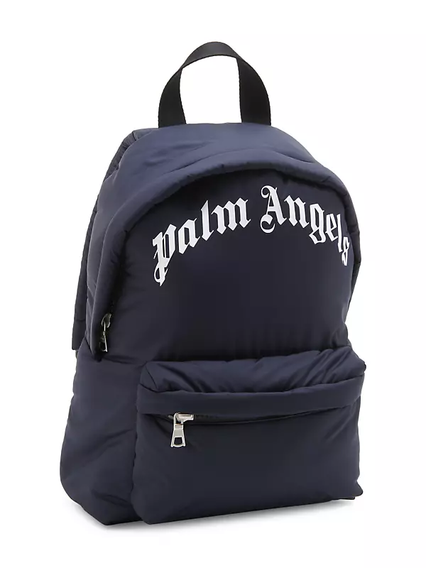 Shop Palm Angels ​Kid's Curved Logo Backpack | Saks Fifth Avenue