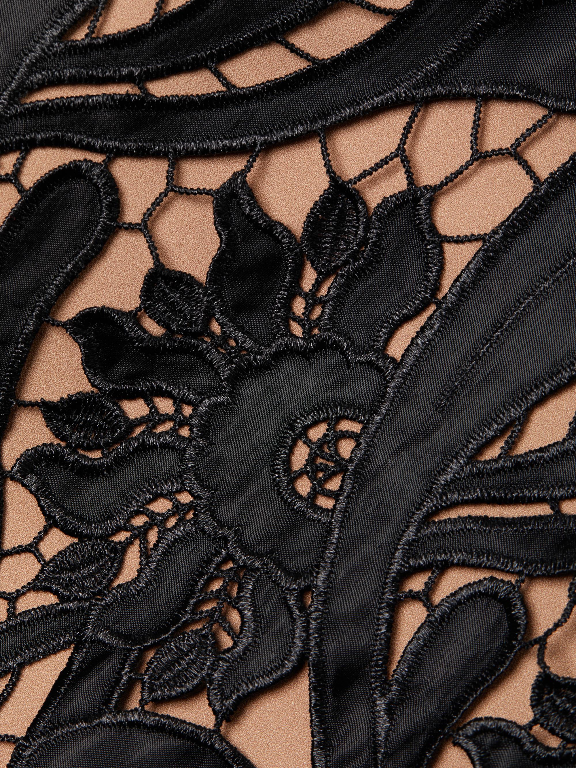 新品✨セルフポートレイト　prairie midi dress　レースワンピース Self-Portrait Prairie Guipure Lace Midi-Dress | Saks Fifth Avenue