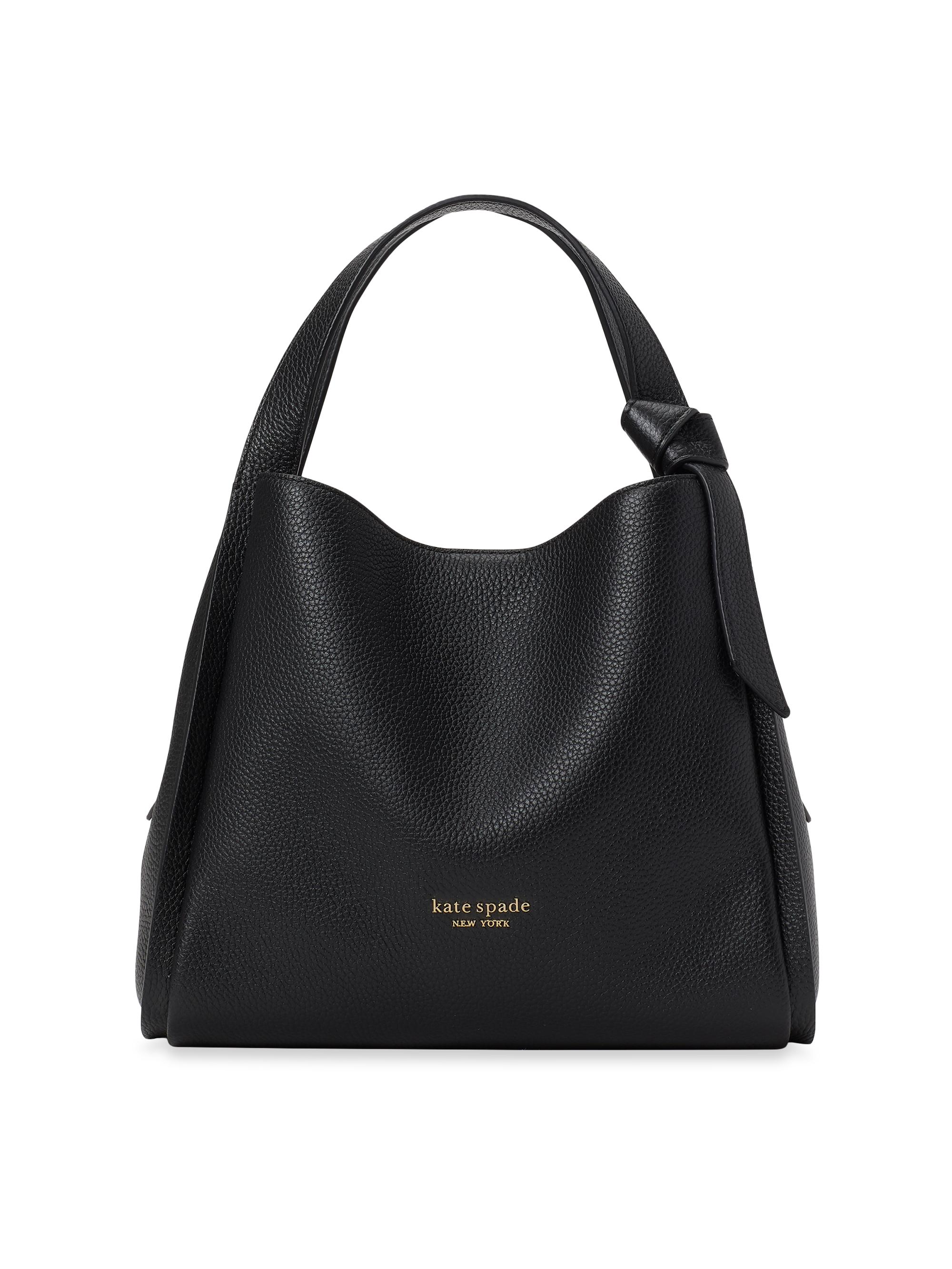 Shop kate spade new york Medium Knott Leather Crossbody Tote 