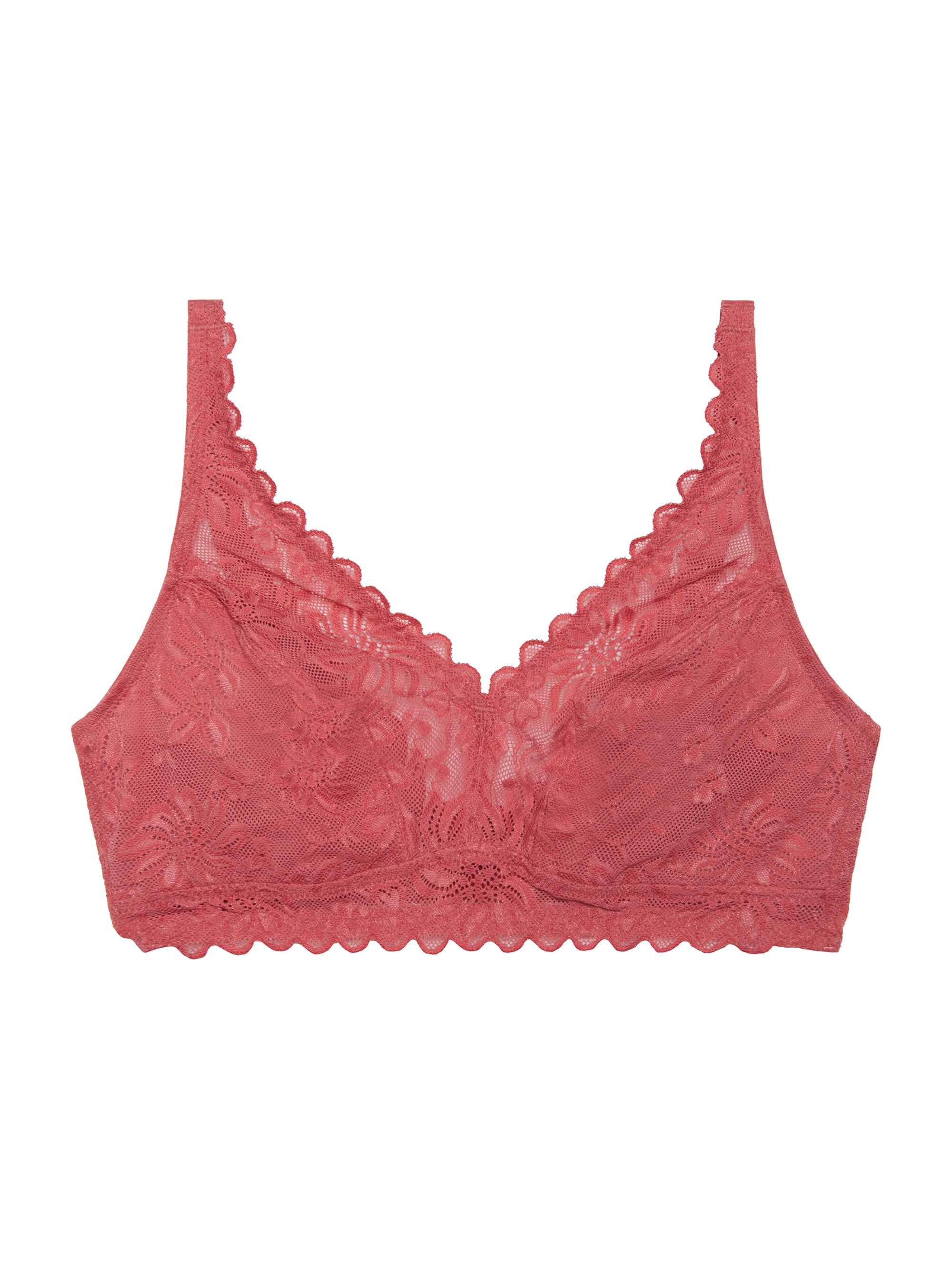 Wacoal Women's Soft Sense Bralette - Garnet Rose
