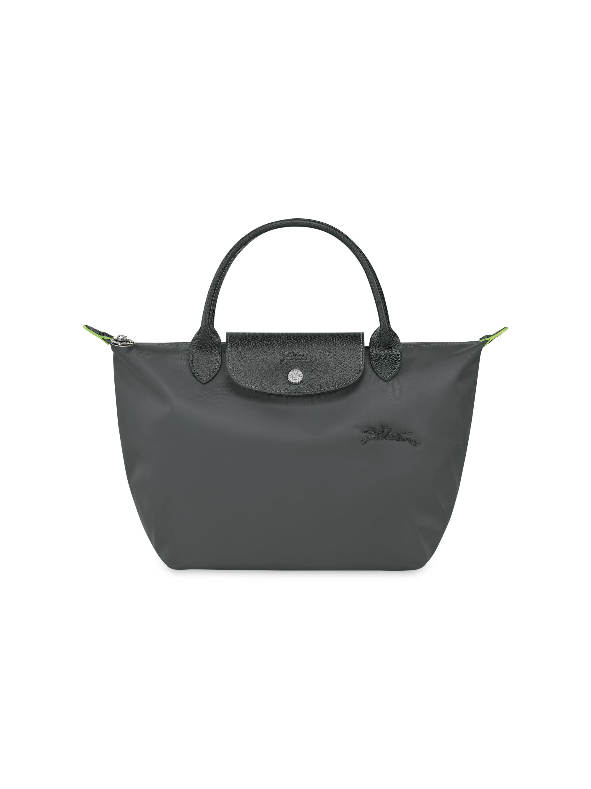 Shop Longchamp Small Le Pliage Green Top Handle Bag | Saks Fifth 