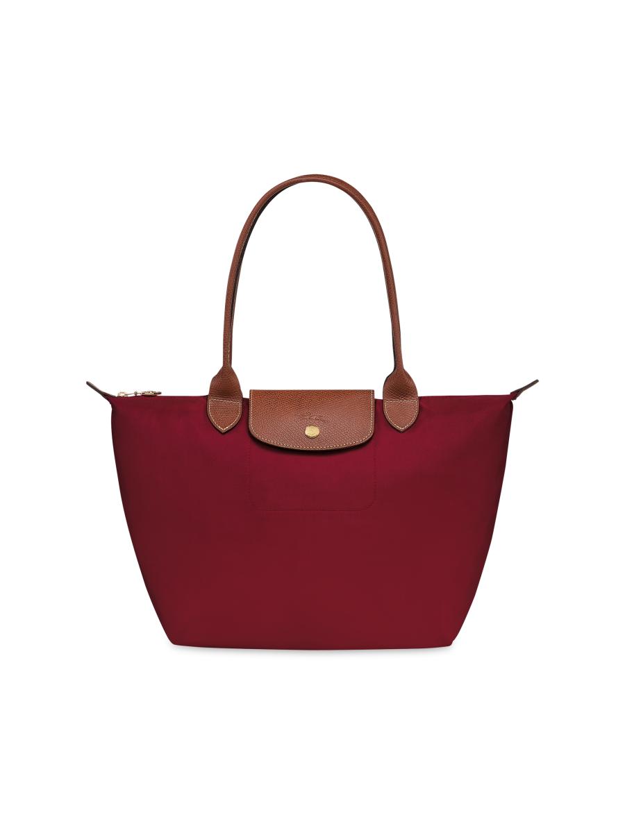 国内手元あり【Longchamp》LE PLIAGE*P59 Rouge Red M 肩掛け Longchamp Small Le Pliage Shoulder Tote | Saks Fifth Avenue