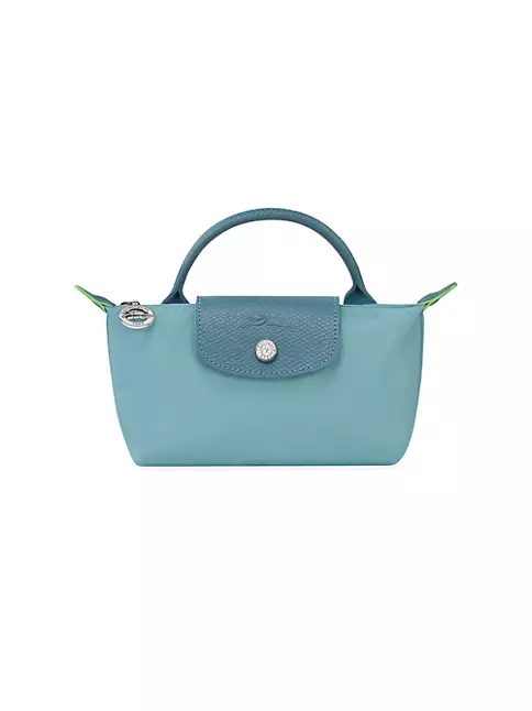 Longchamp Le Pliage Club Cosmetic Case In Blue
