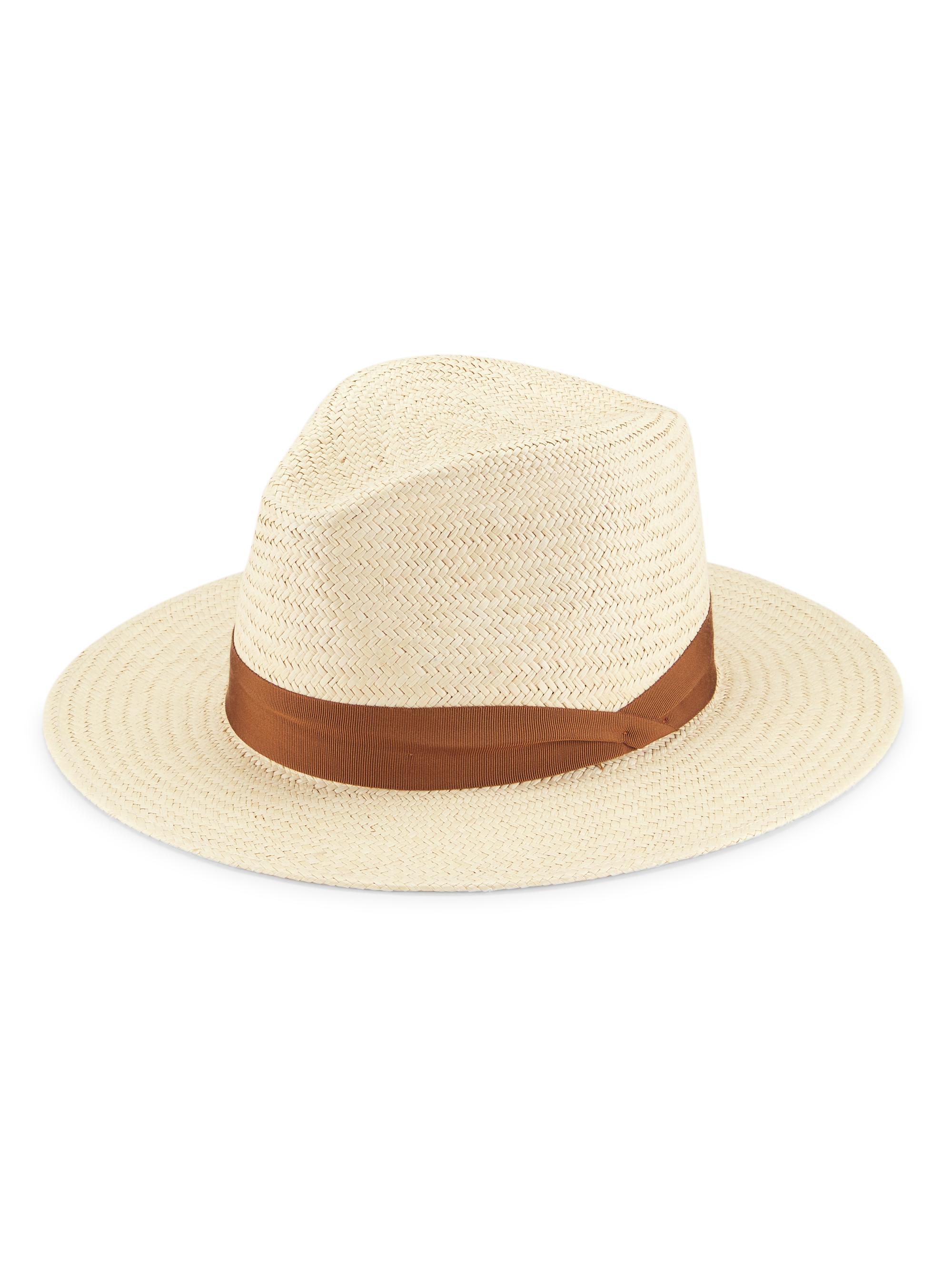 rag & bone Women's Panama Straw Hat - Natural