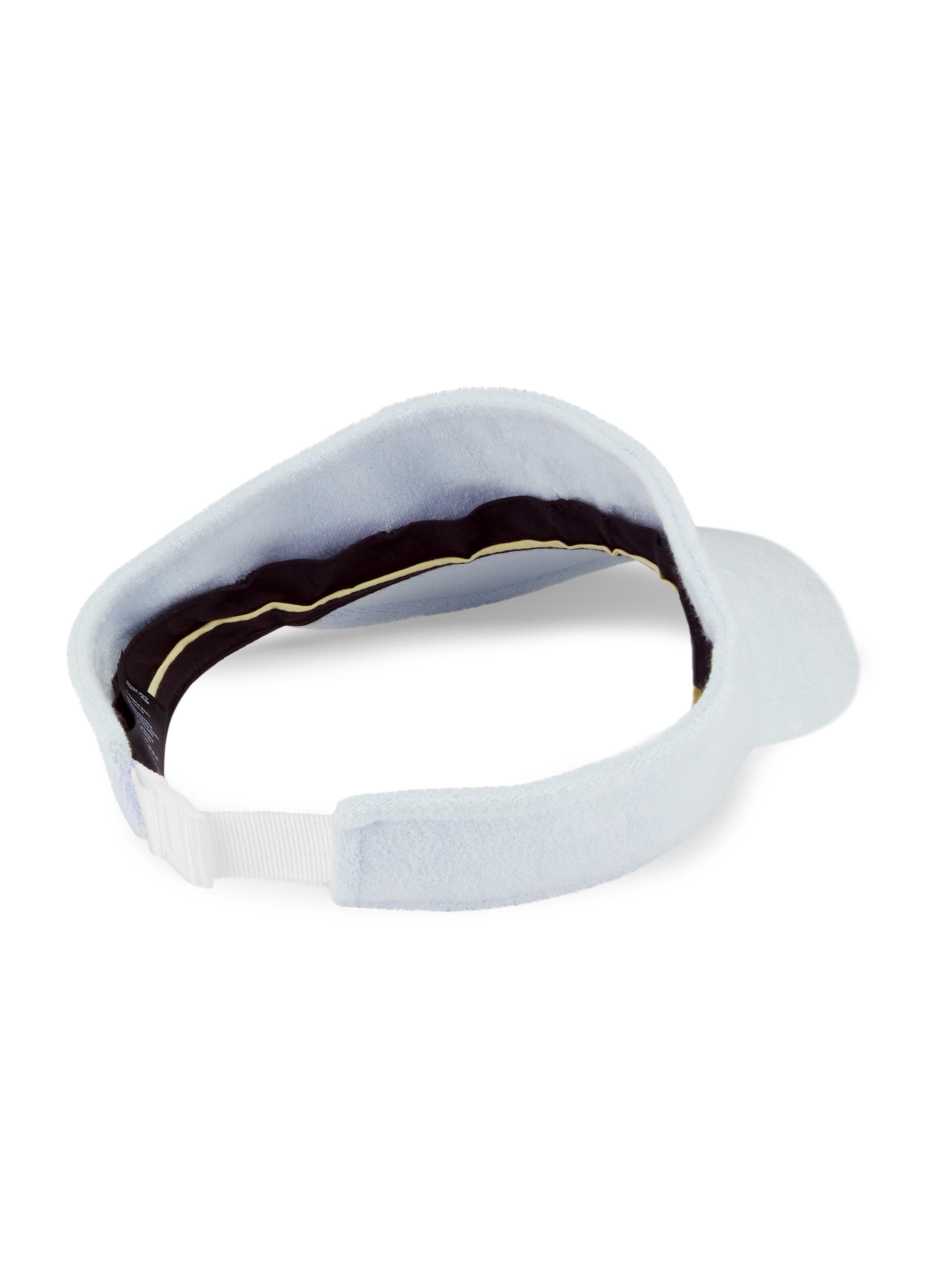rag & bone Addison Logo Terry Visor | Saks Fifth Avenue display picture 1