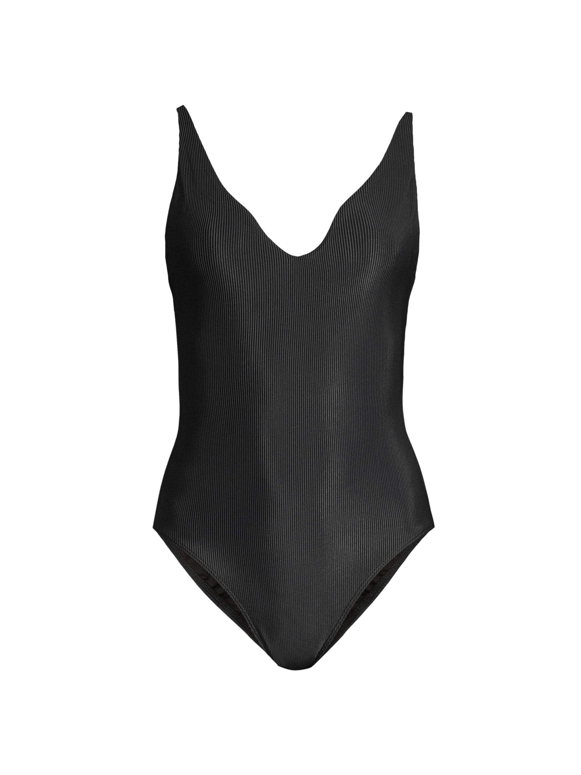 Beach Riot Women's Reese Scoopback One-Piece Swimsuit - Black