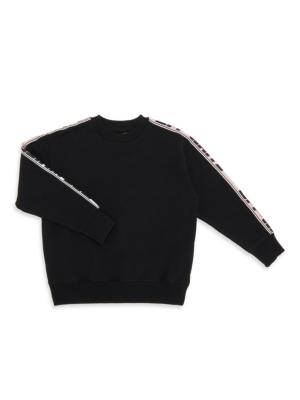 OFF-WHITE - Logo Cotton Crewneck Sweatshirt