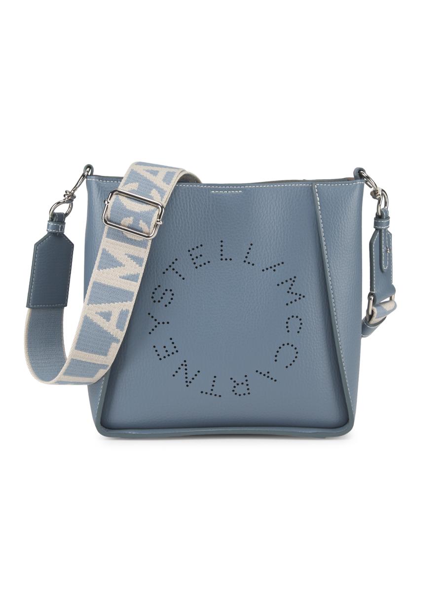 Stella McCartney Vegetarian Leather Logo Crossbody Bag