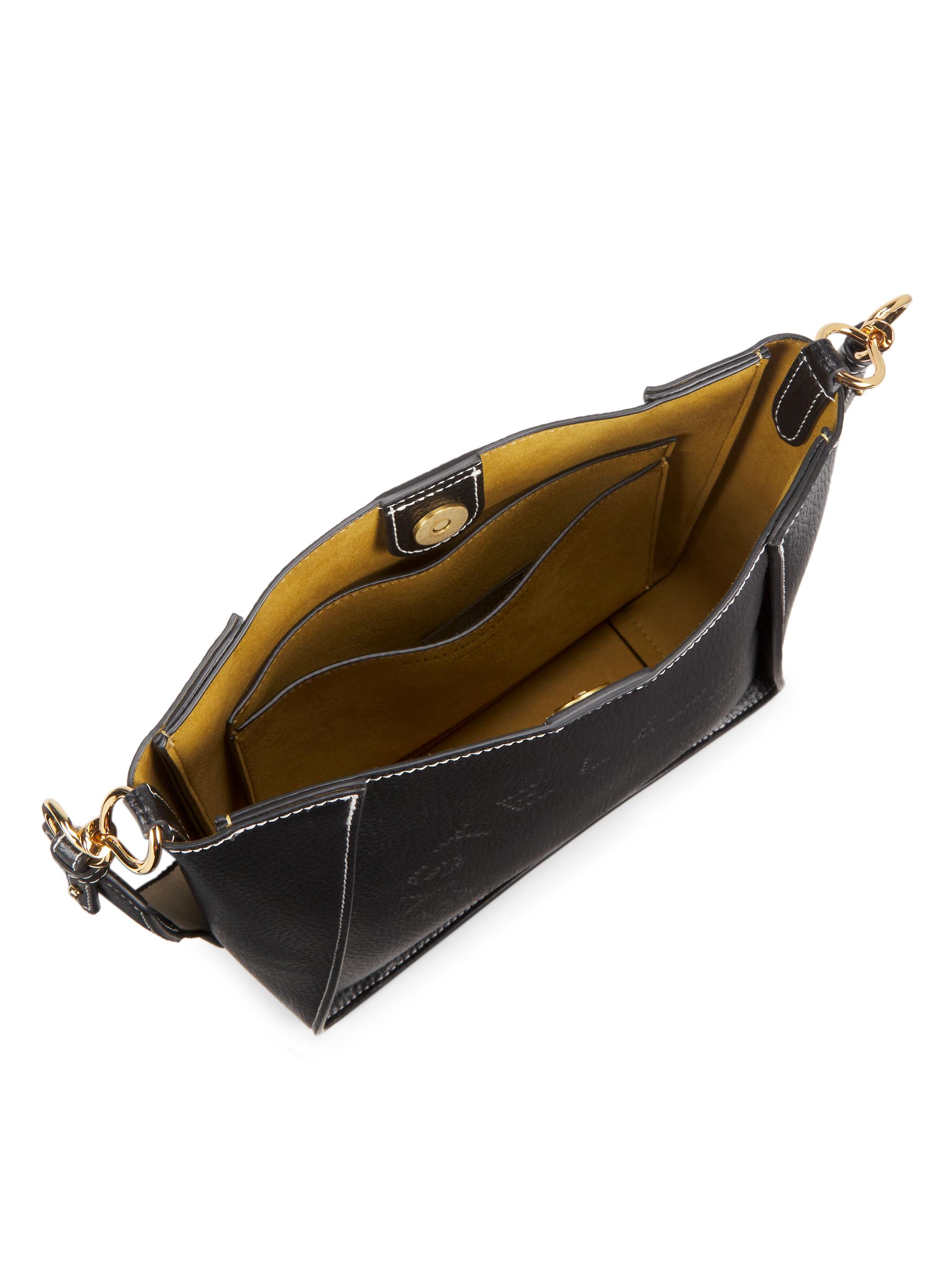 Stella McCartney Vegetarian Leather Logo Crossbody Bag | Saks