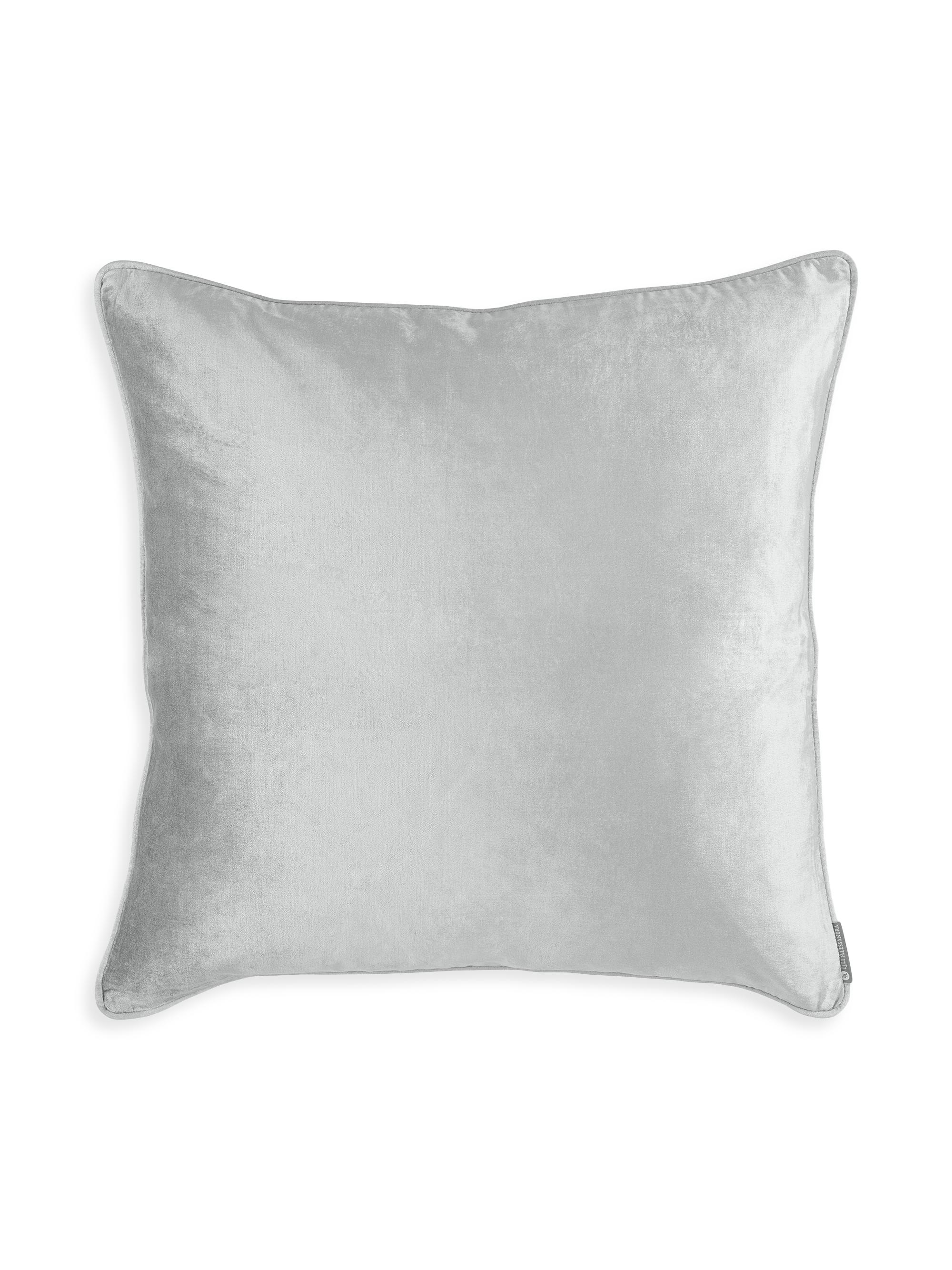 Lili Alessandra Milo Square Velvet Pillow - Aquamarine