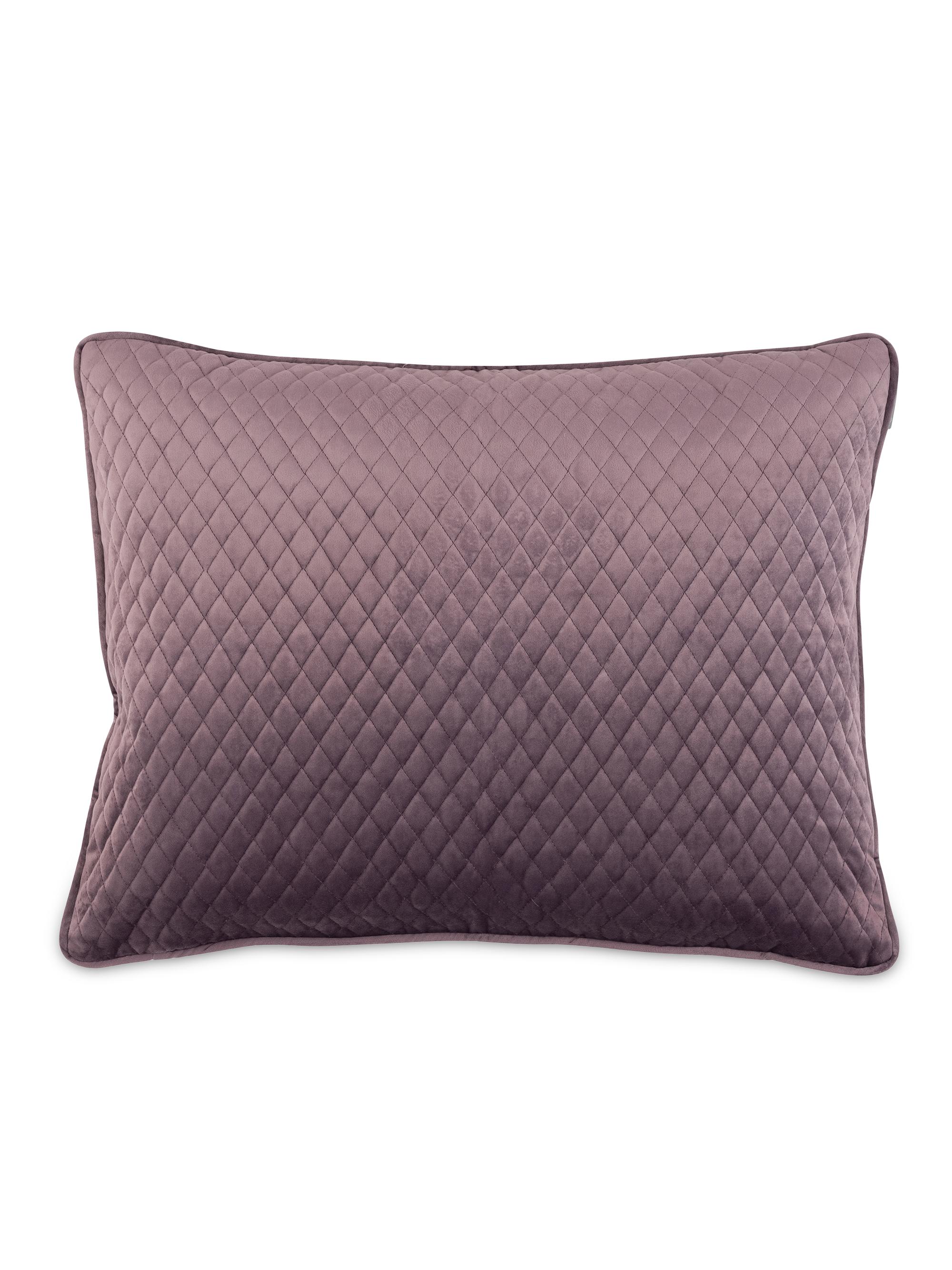 Lili Alessandra Valentina Velvet Quilted Pillow - Smokey Blue King | Thumbnail 5